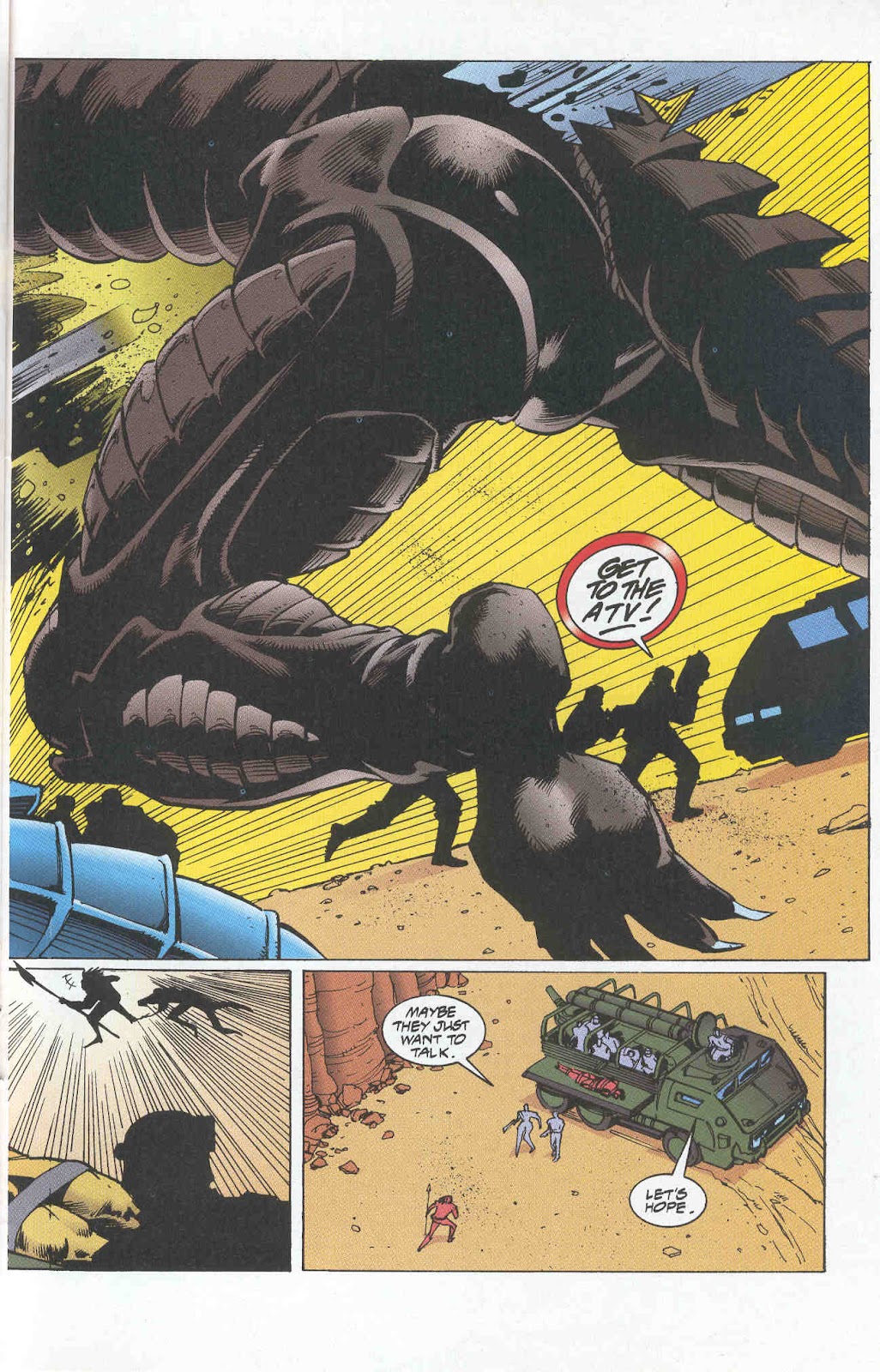 Aliens vs. Predator: Duel issue 1 - Page 24
