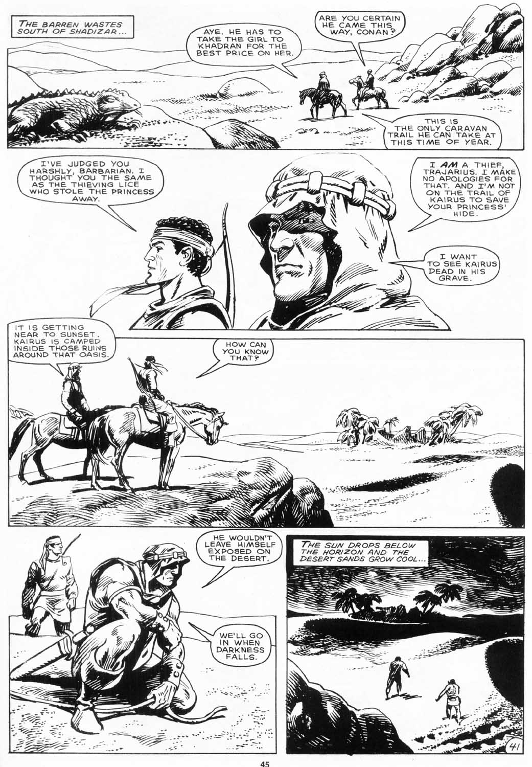 The Savage Sword Of Conan issue 156 - Page 44