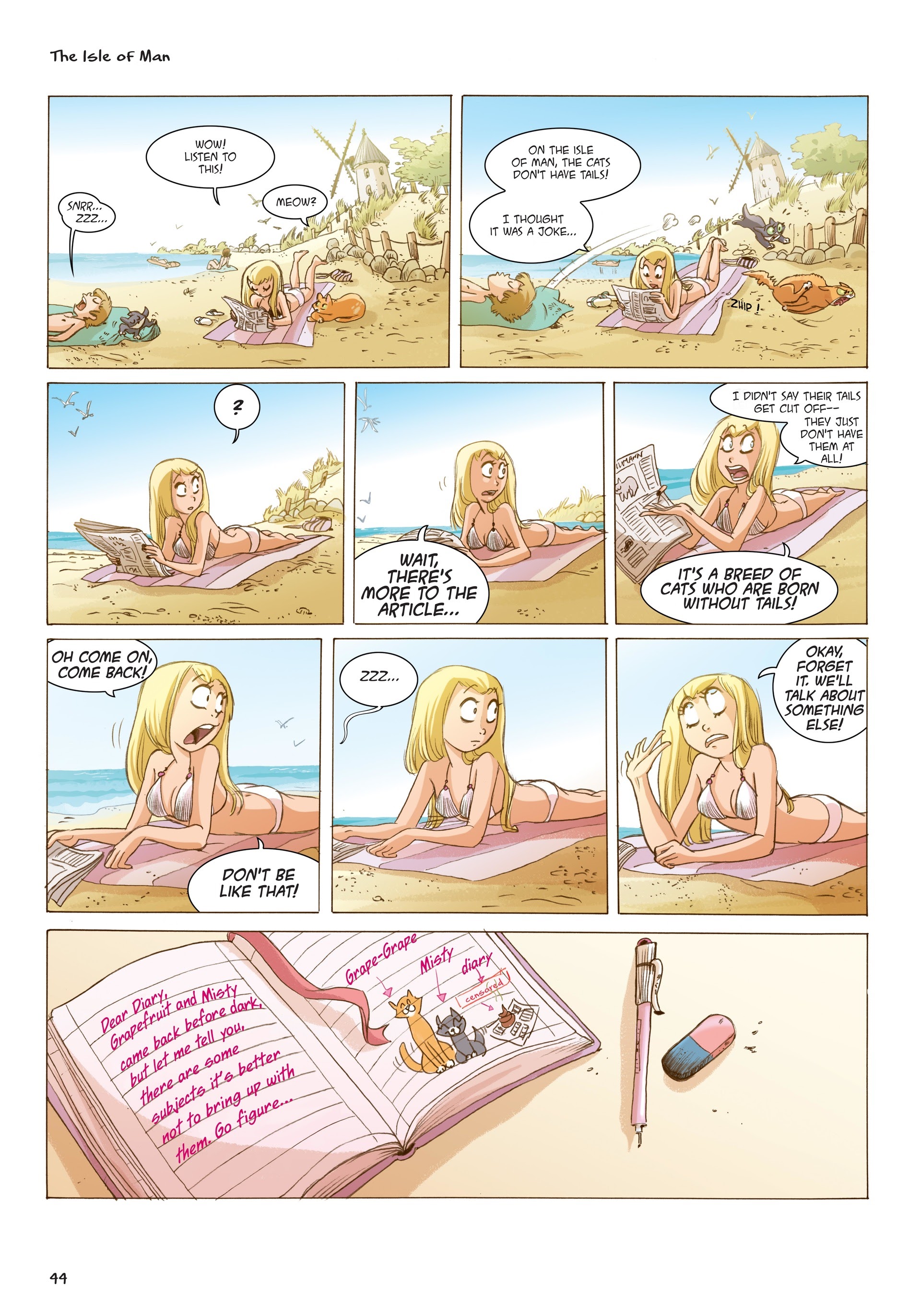 Read online Cats! Girlfriends and Catfriends comic -  Issue # TPB - 45