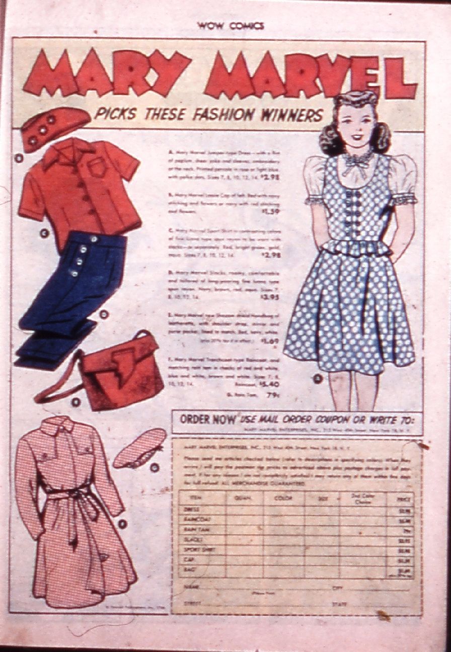 Read online Wow Comics comic -  Issue #43 - 37