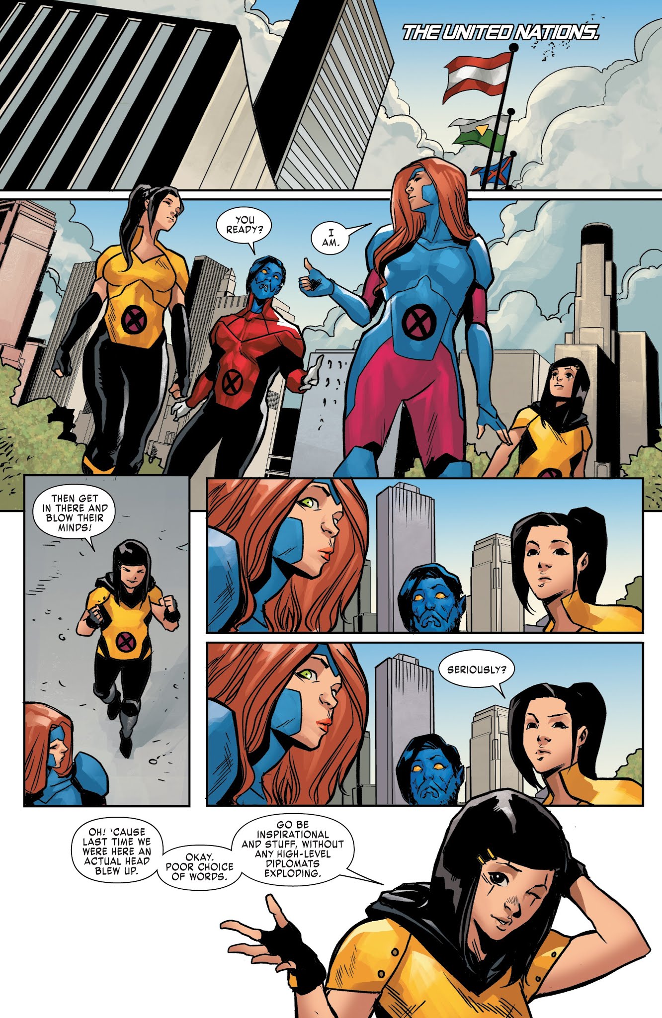 Read online X-Men: Red comic -  Issue #11 - 22