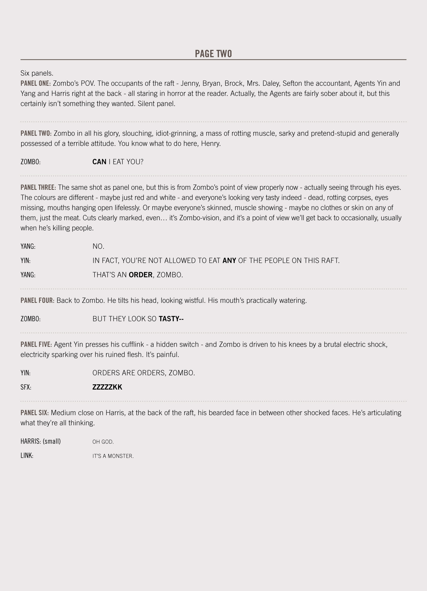 Read online 2000 AD Script Book comic -  Issue # TPB (Part 3) - 29