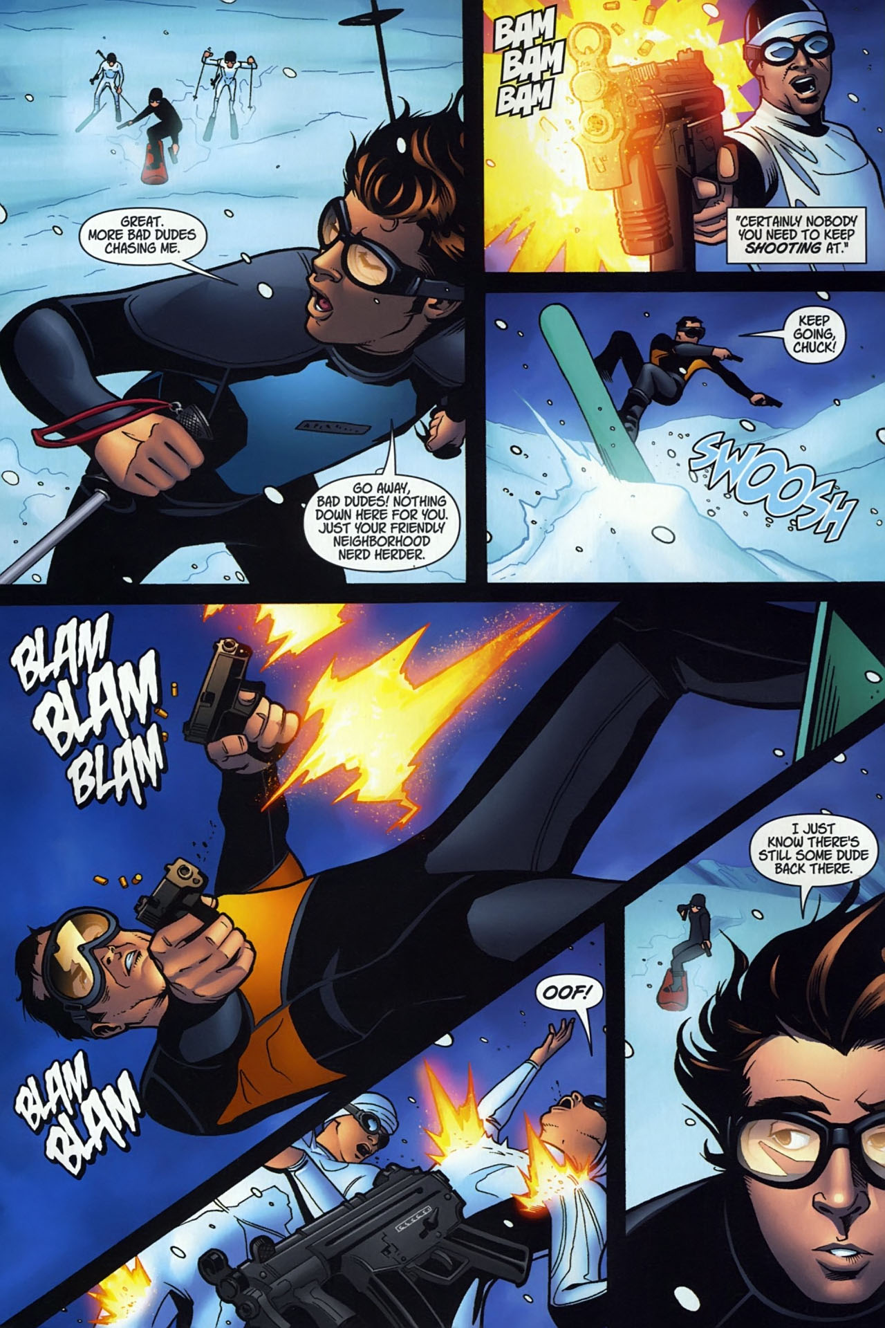 Read online Chuck comic -  Issue #5 - 7