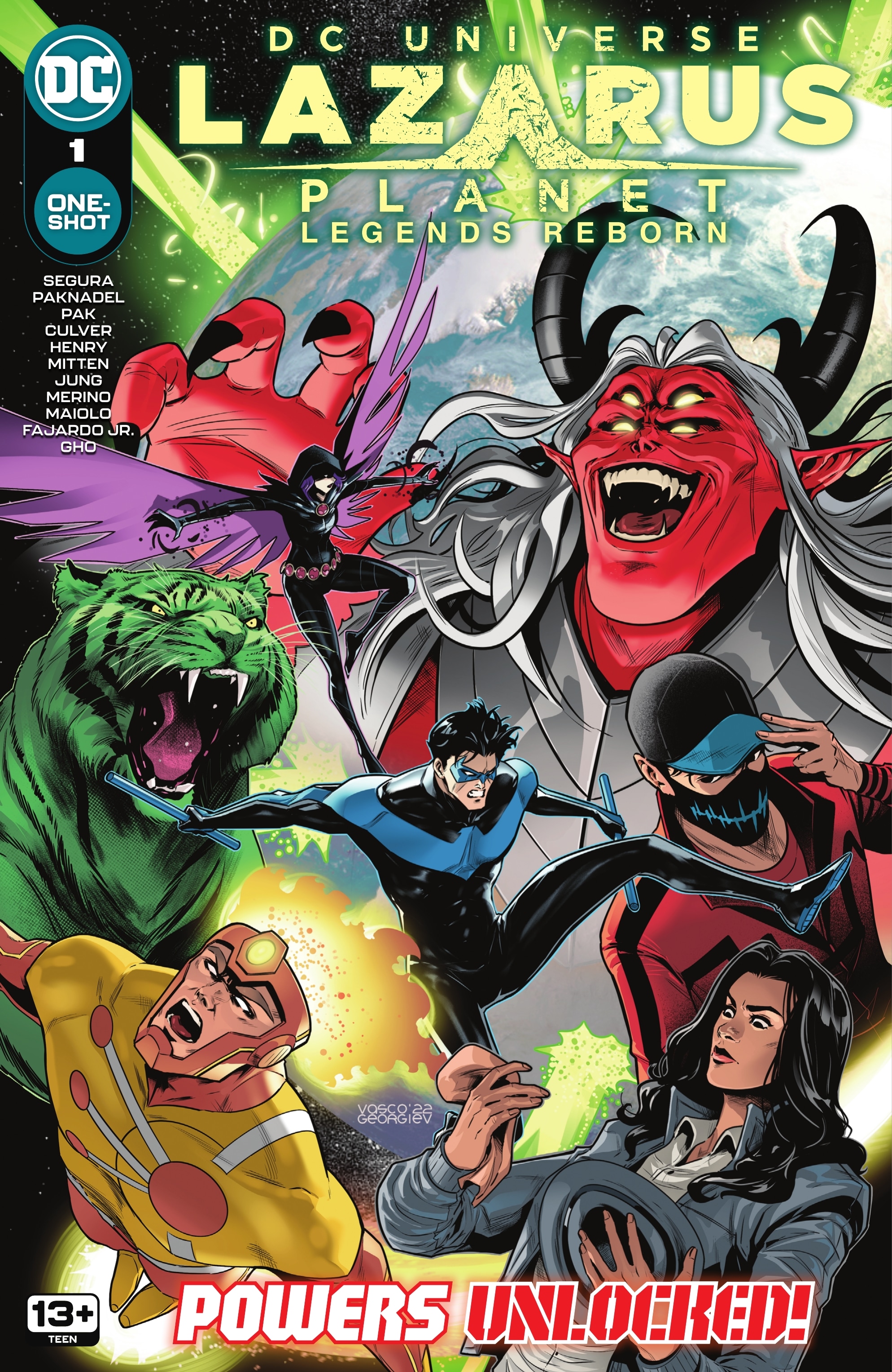 Read online Lazarus Planet: Legends Reborn comic -  Issue # Full - 1