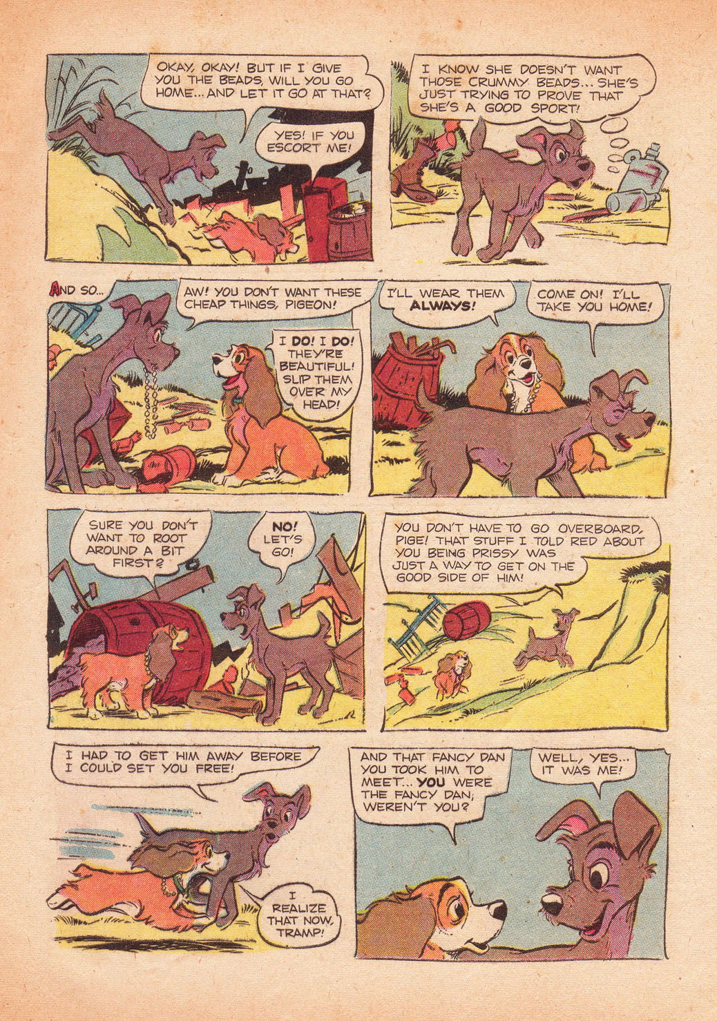 Read online Four Color Comics comic -  Issue #634 - 9