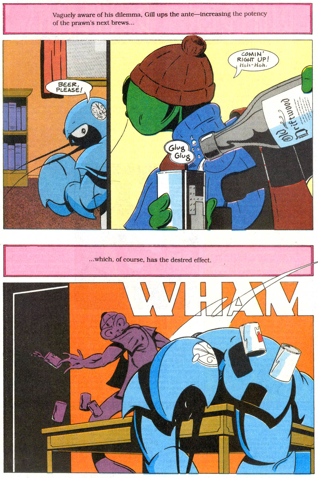 Read online Fish Police comic -  Issue #5 - 20