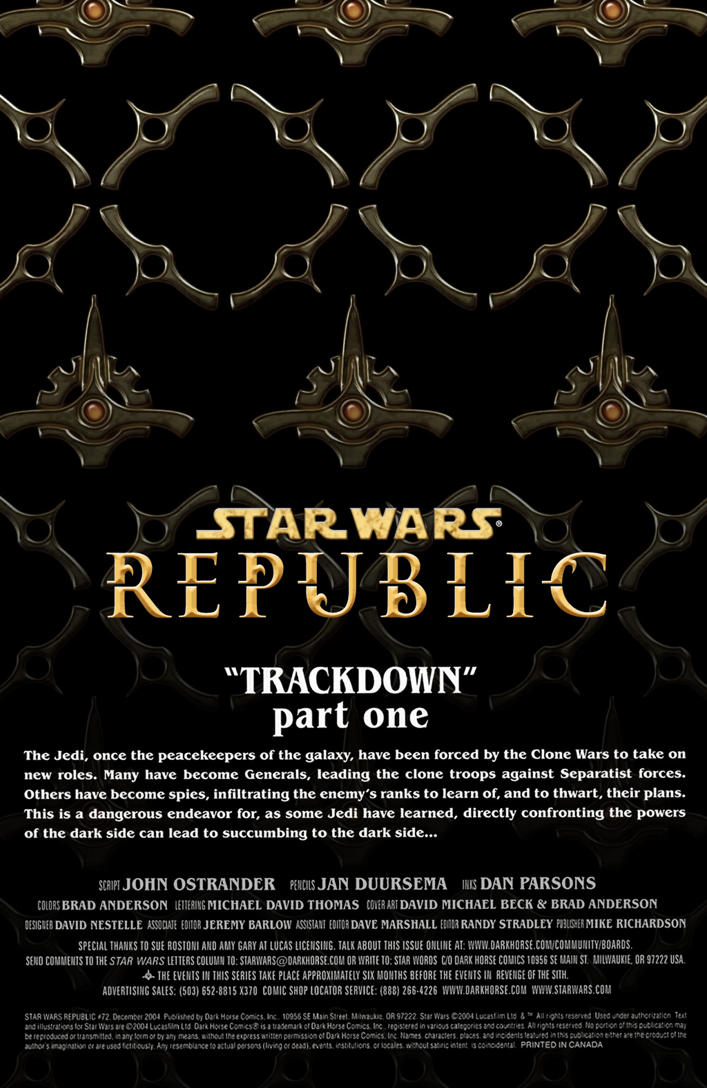 Read online Star Wars: Republic comic -  Issue #72 - 2
