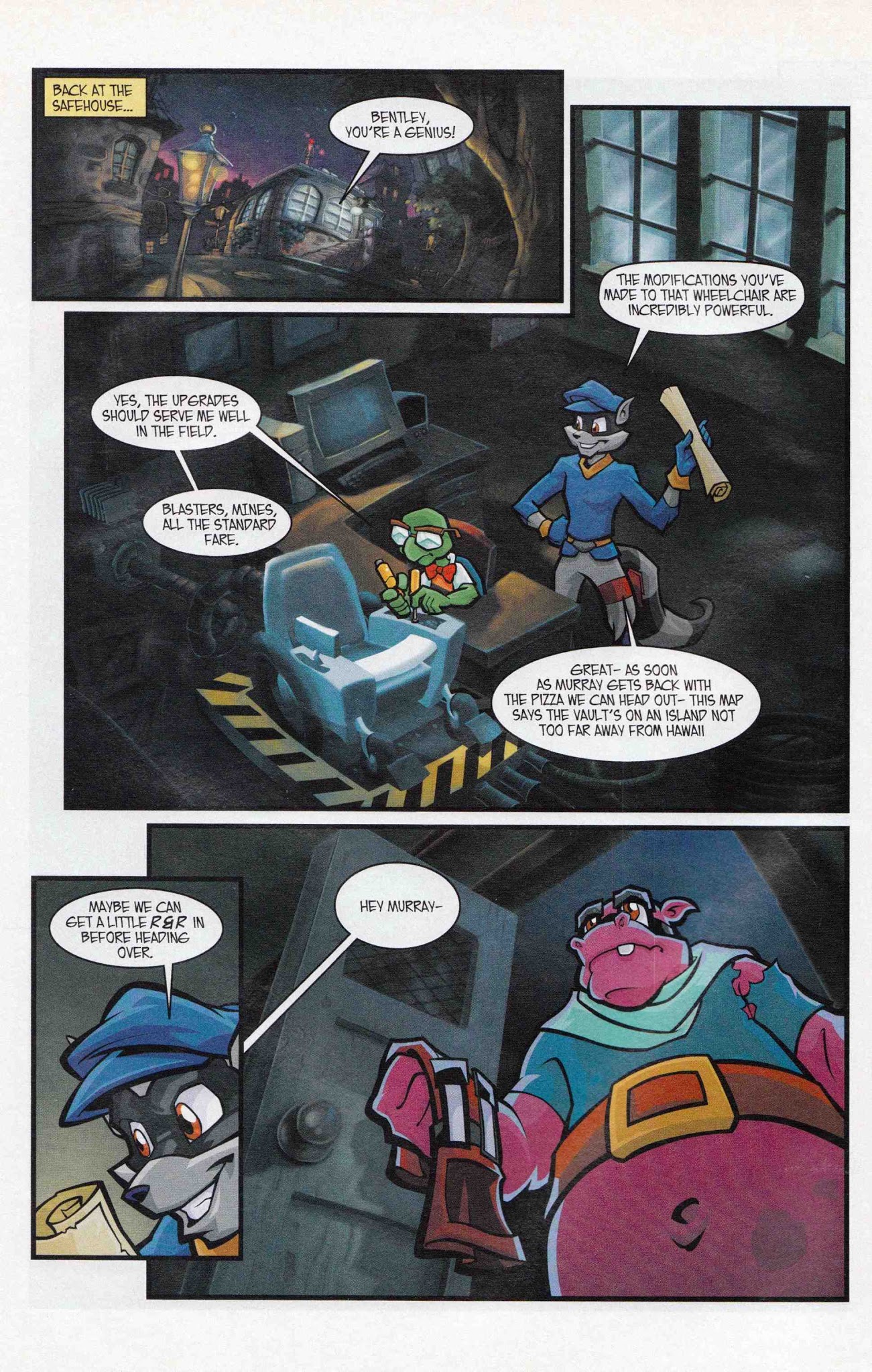 Read online The Adventures of Sly Cooper comic -  Issue #2 - 25