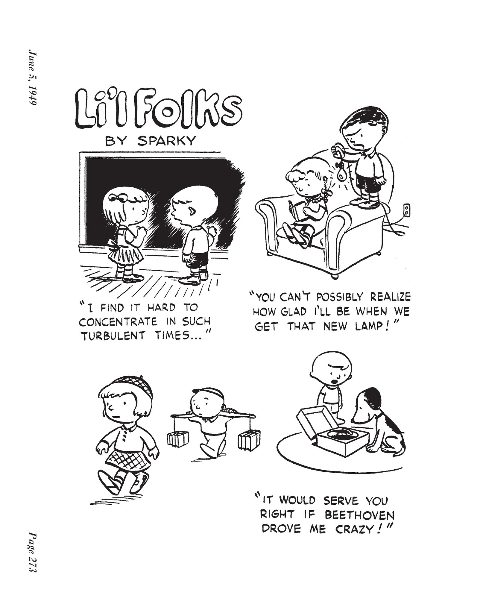 Read online The Complete Peanuts comic -  Issue # TPB 25 - 282
