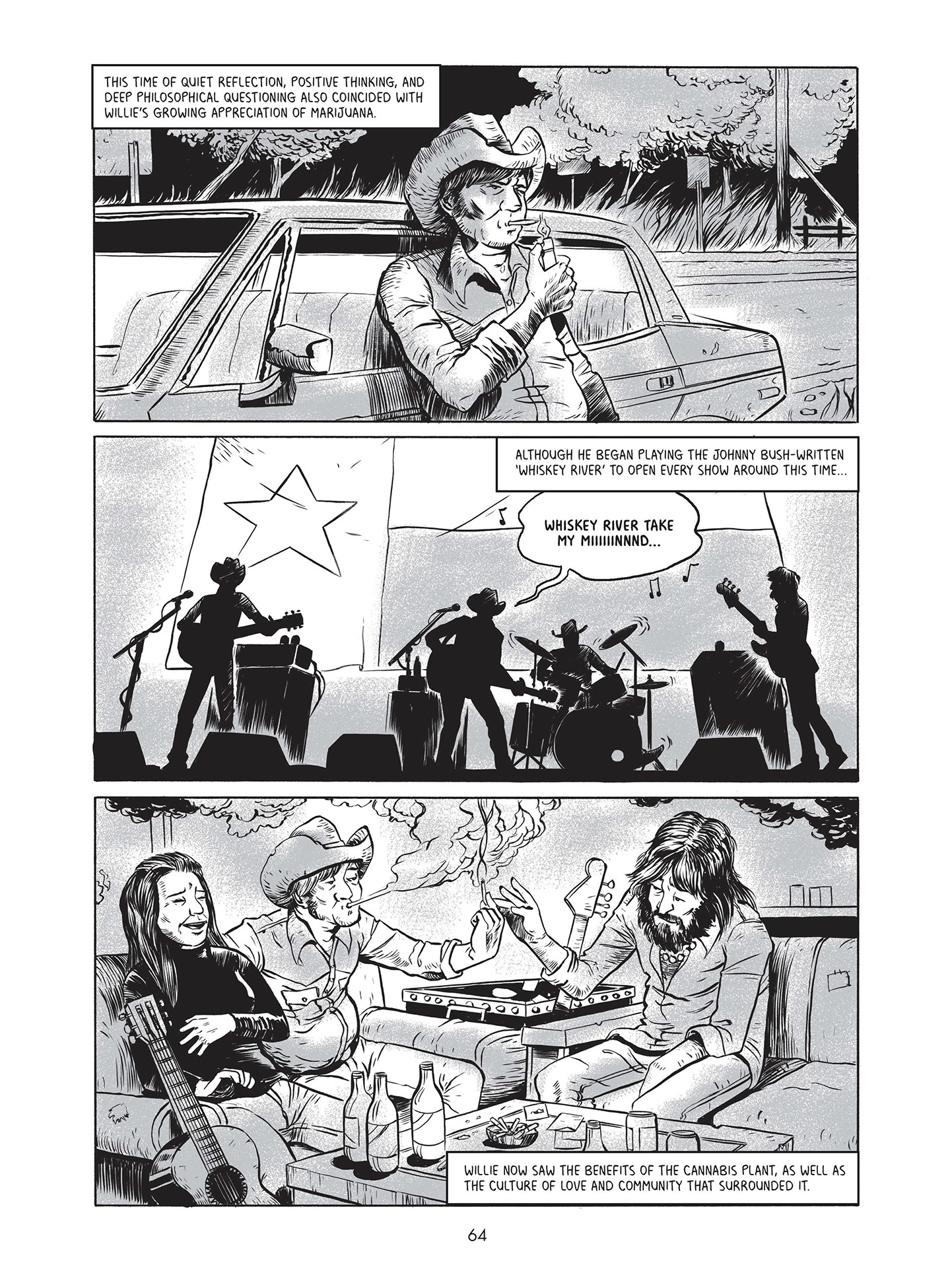 Read online Willie Nelson: A Graphic History comic -  Issue # TPB - 60