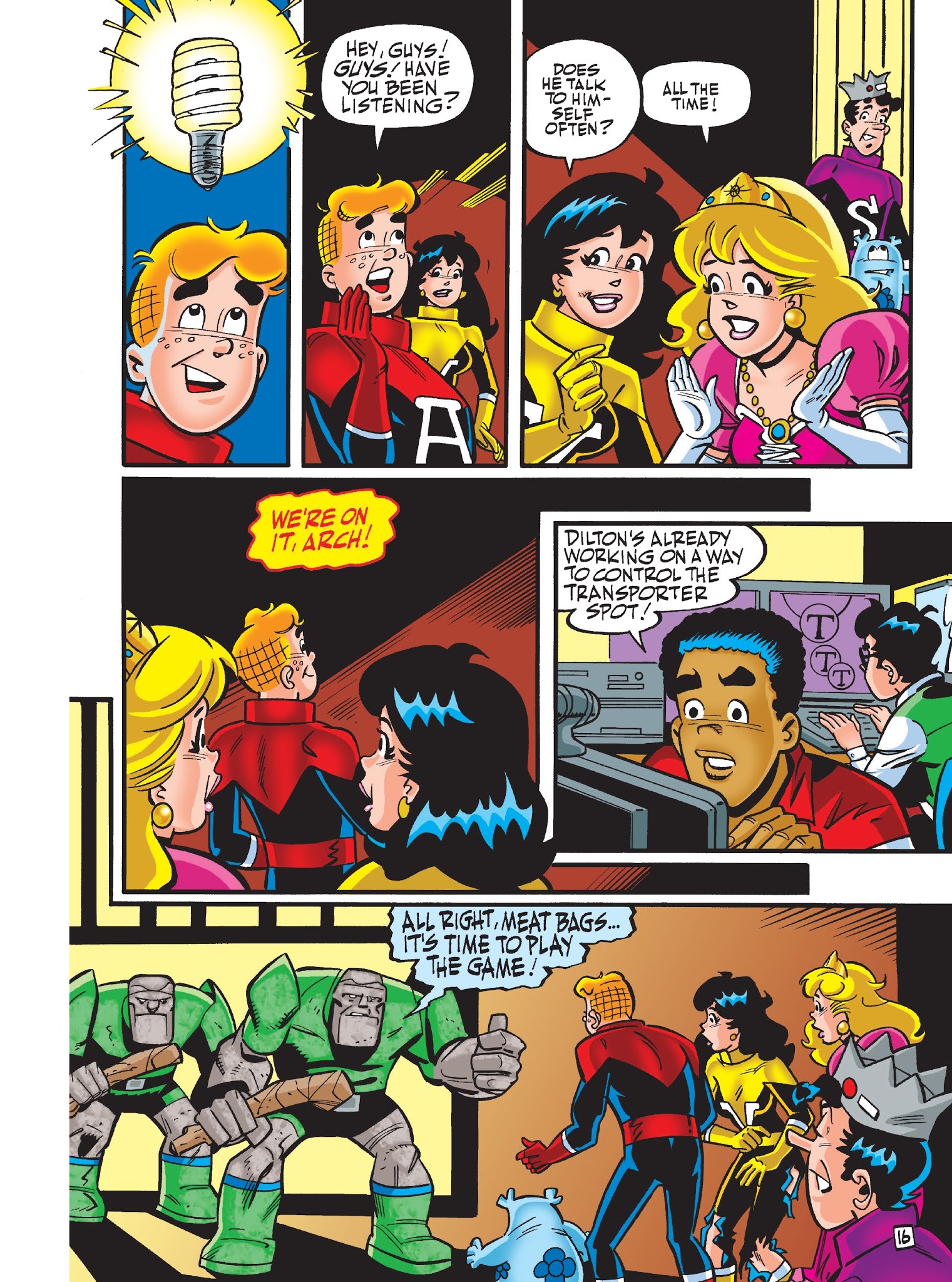 Read online Archie's Funhouse Double Digest comic -  Issue #28 - 55
