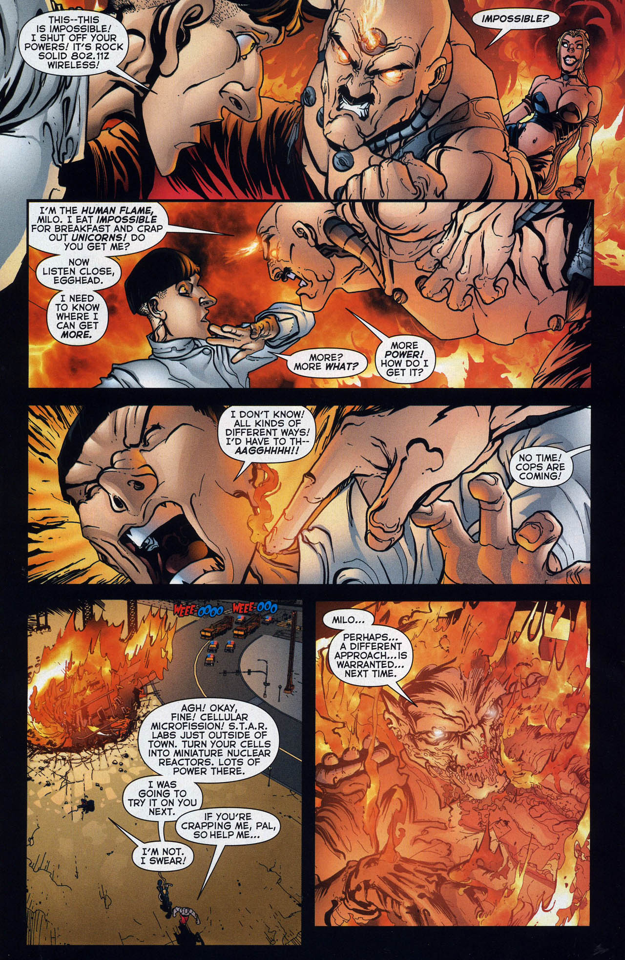 Read online Final Crisis Aftermath: Run! comic -  Issue #4 - 19