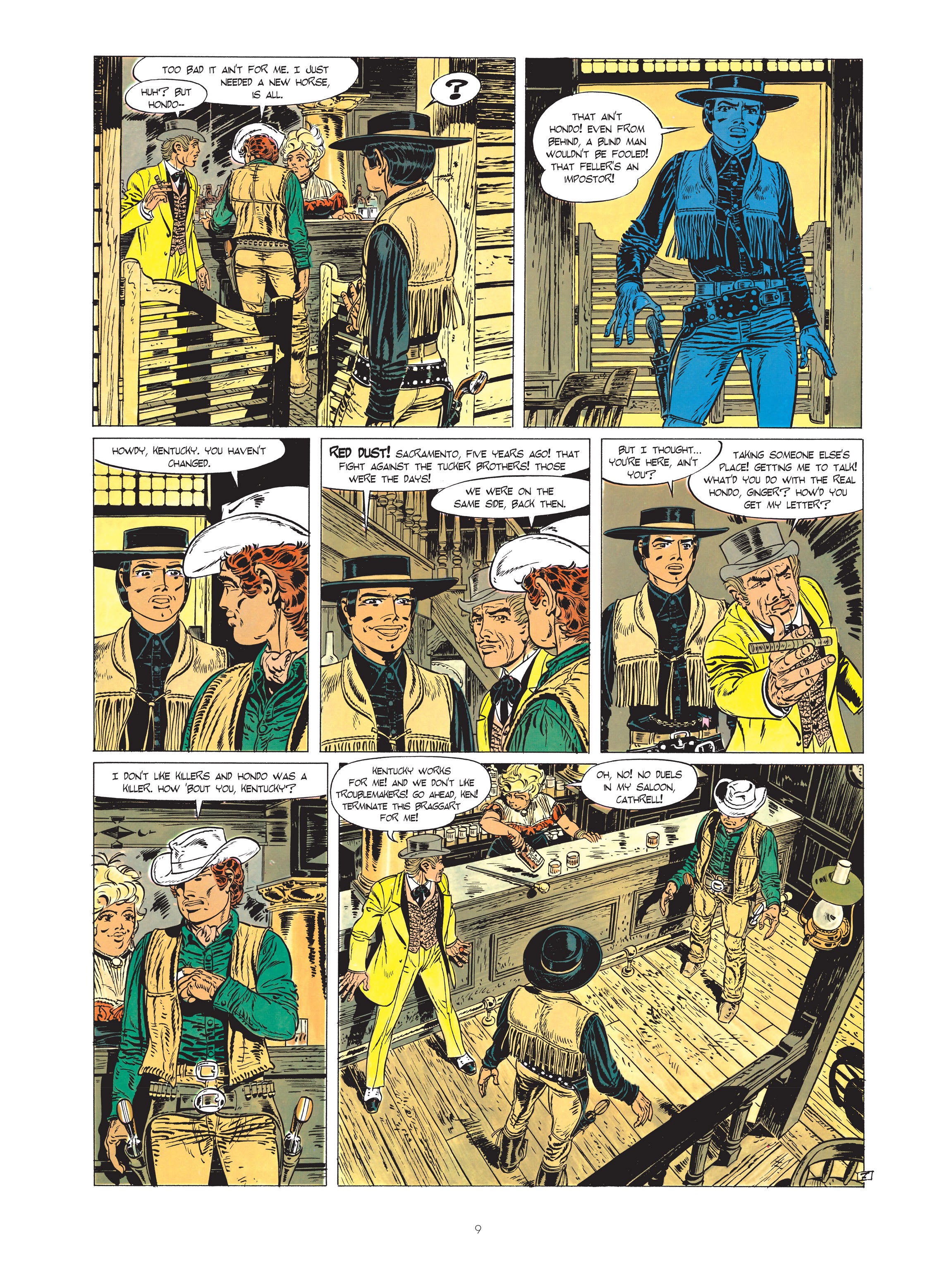 Read online Comanche comic -  Issue #1 - 10