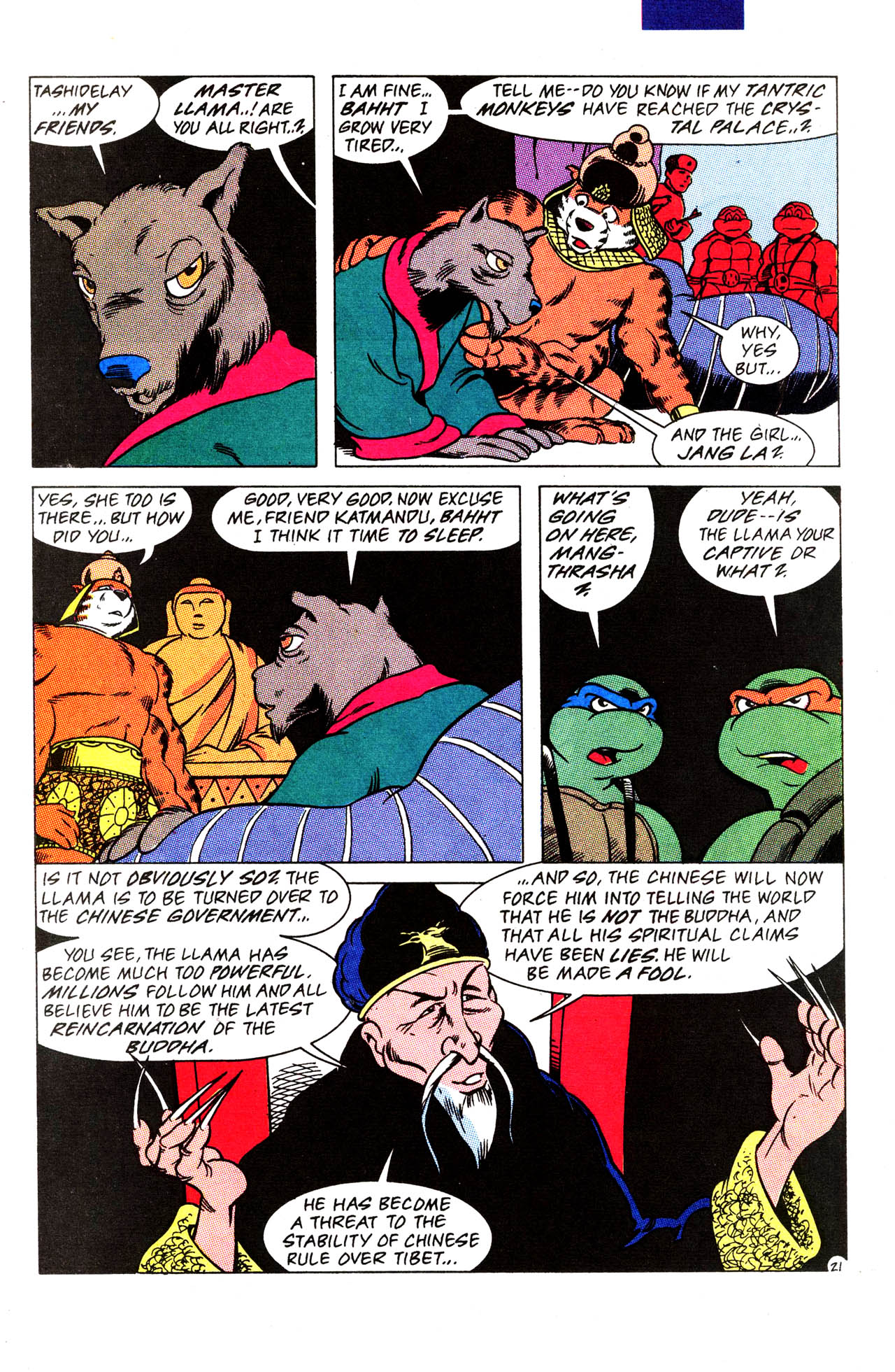 Read online Teenage Mutant Ninja Turtles Adventures (1989) comic -  Issue #34 - 23