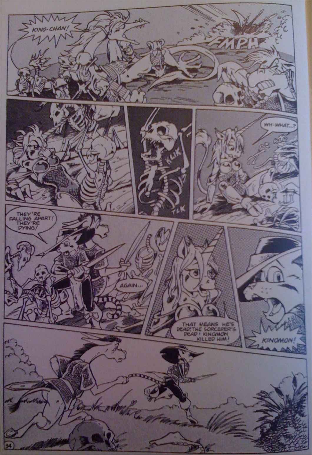 Read online Xanadu comic -  Issue #5 - 36