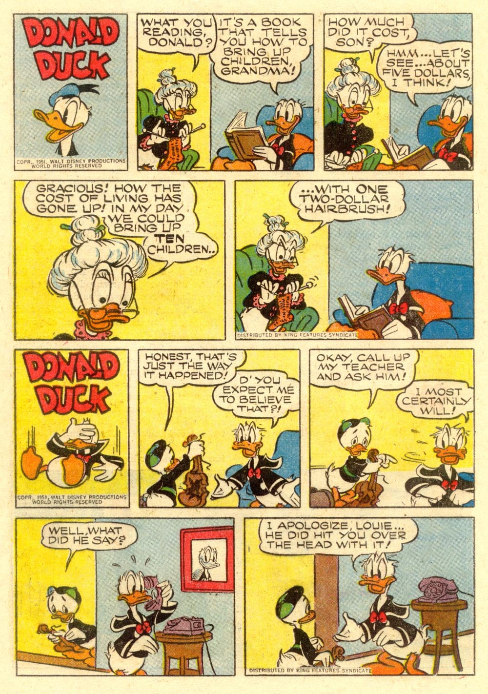 Read online Walt Disney's Comics and Stories comic -  Issue #173 - 24