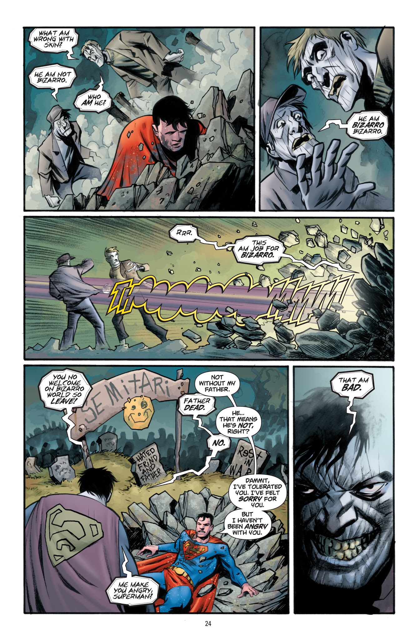 Read online Superman: Escape From Bizarro World comic -  Issue # TPB - 21