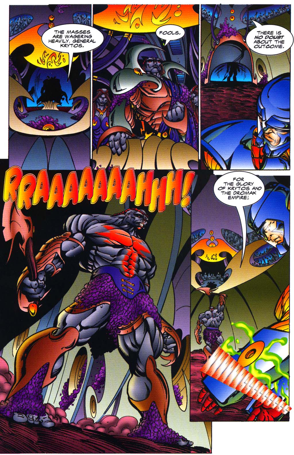 Read online X-O Manowar (1992) comic -  Issue #55 - 4