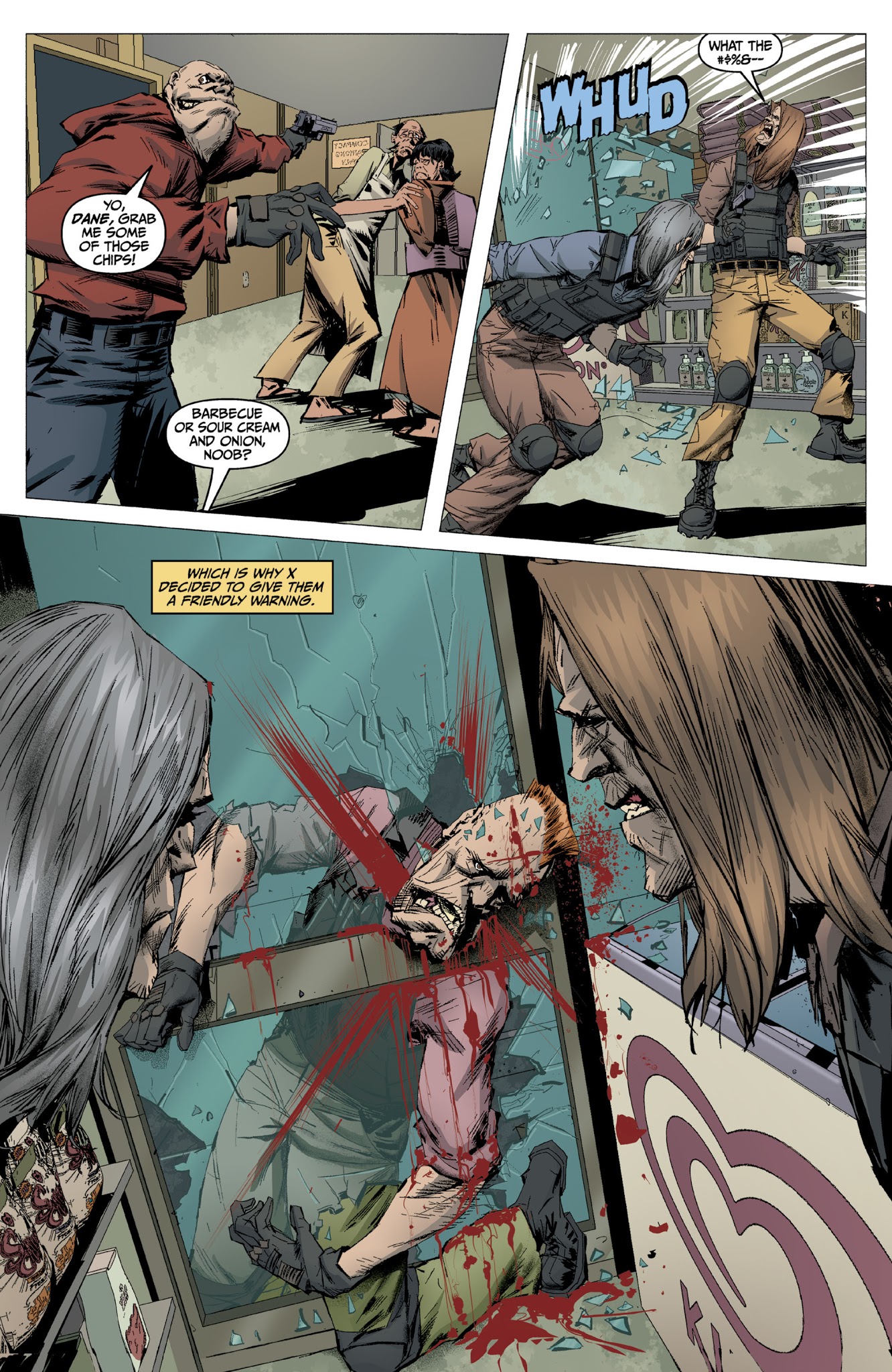 Read online X: The Dogs of War comic -  Issue # Full - 32