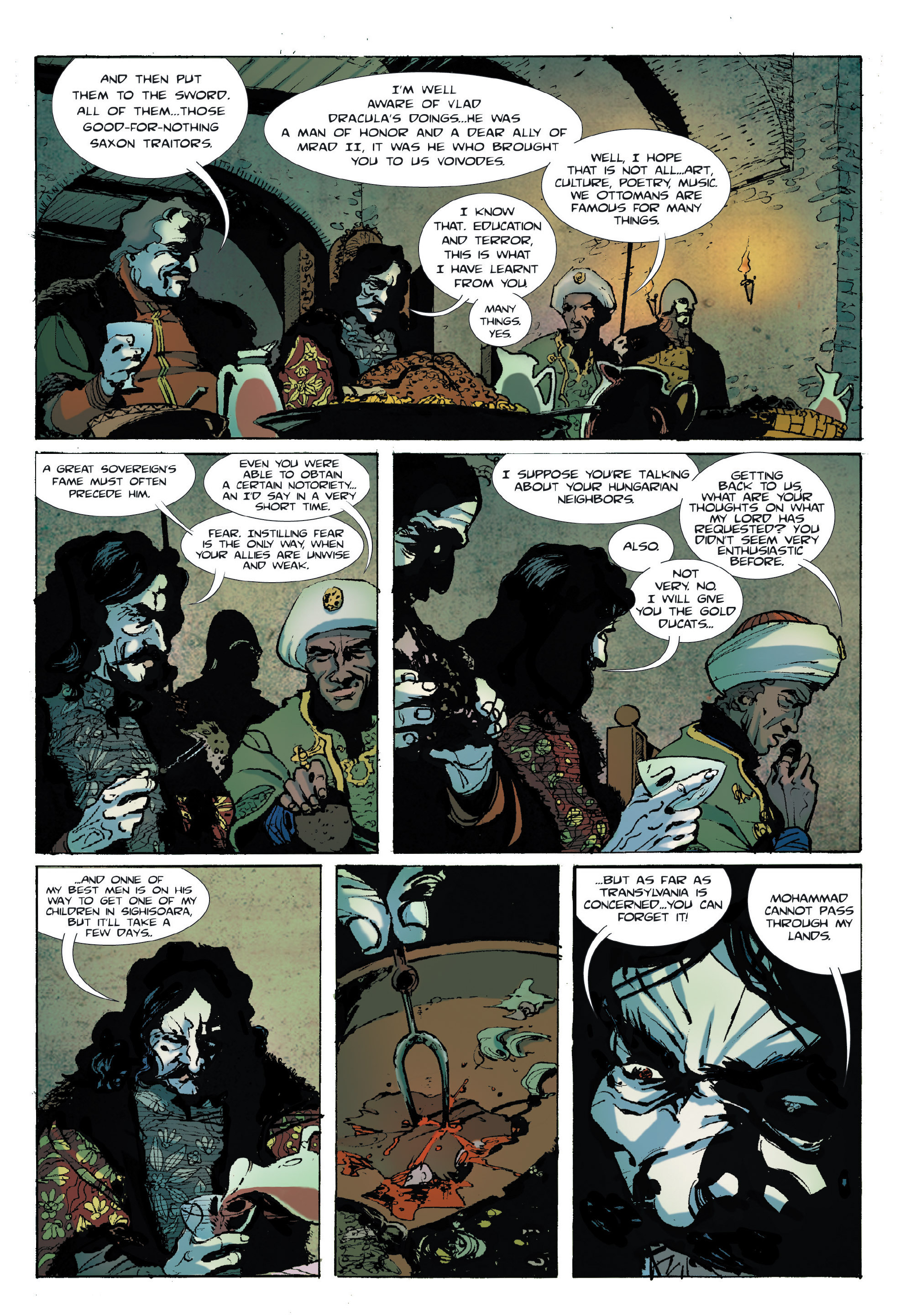 Read online Voivod: The True Story of Vlad the Impaler comic -  Issue # TPB - 22