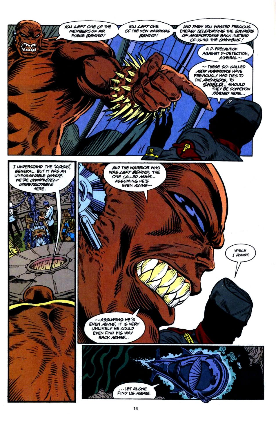 Read online The New Warriors comic -  Issue #55 - 10