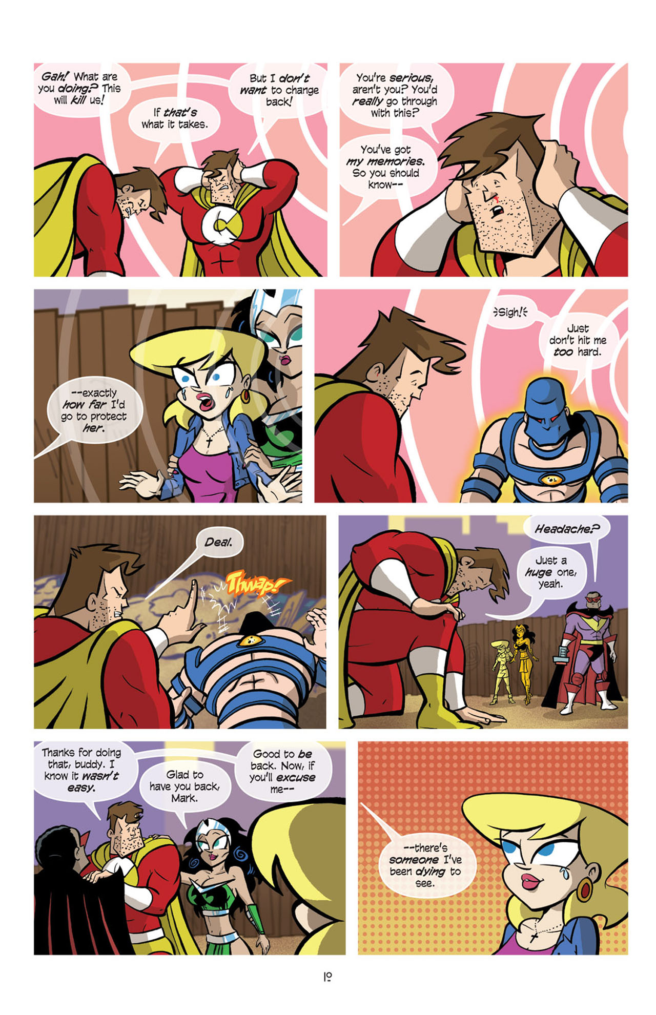 Read online Love and Capes comic -  Issue #9 - 11