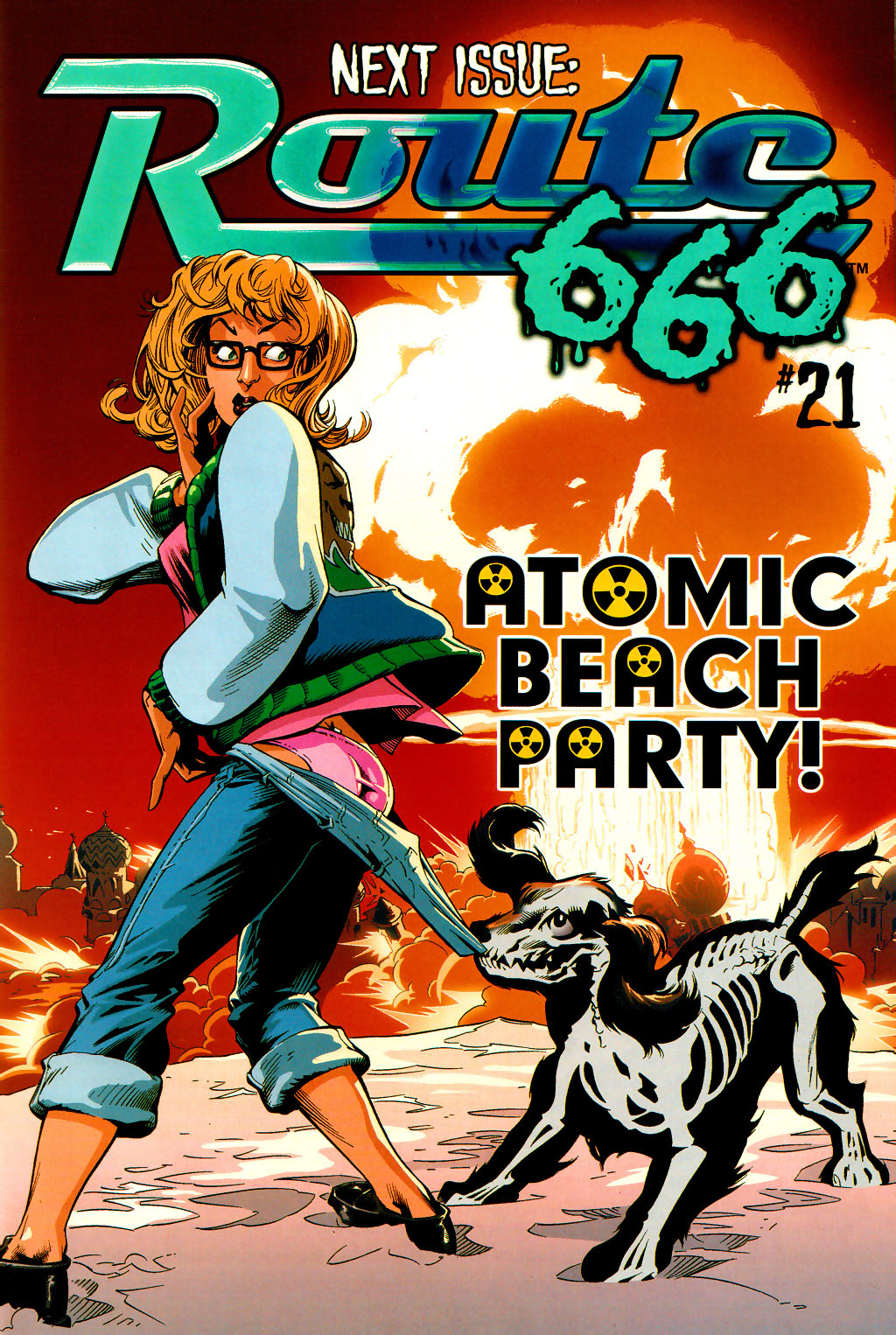 Read online Route 666 comic -  Issue #20 - 25