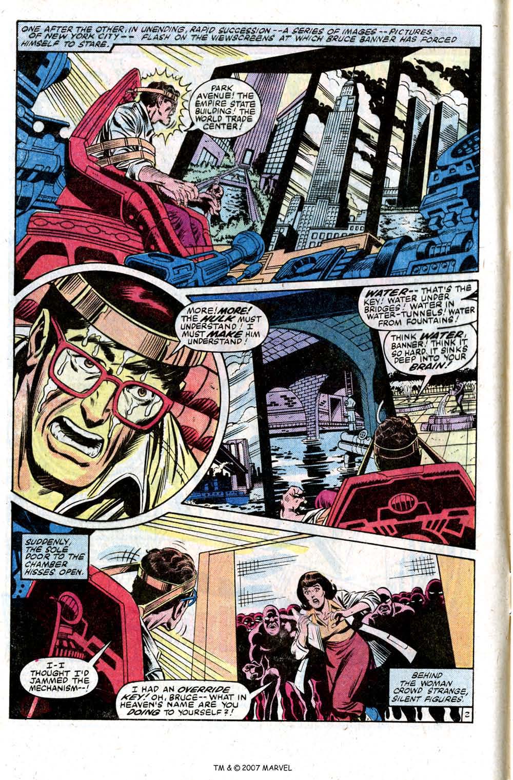 Read online The Incredible Hulk (1968) comic -  Issue # _Annual 1982 - 4