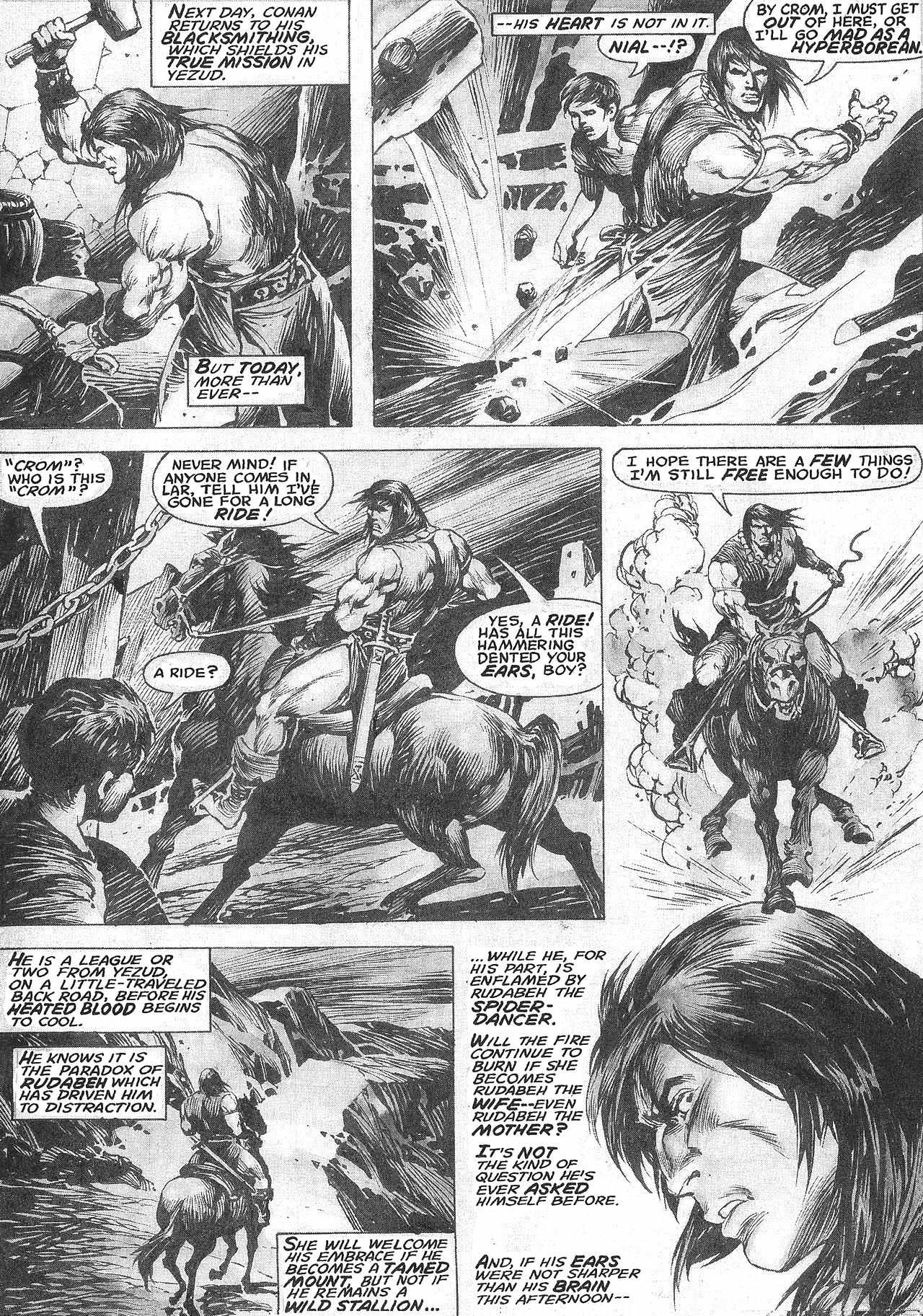 Read online The Savage Sword Of Conan comic -  Issue #209 - 24