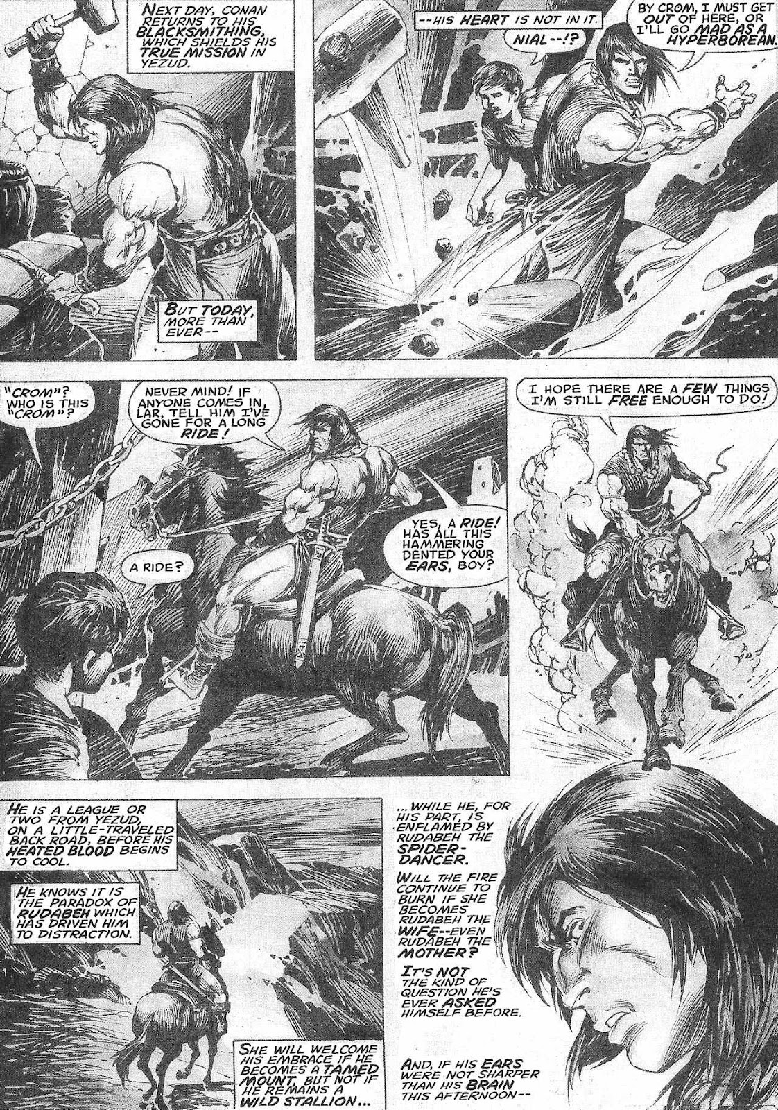 The Savage Sword Of Conan issue 209 - Page 24
