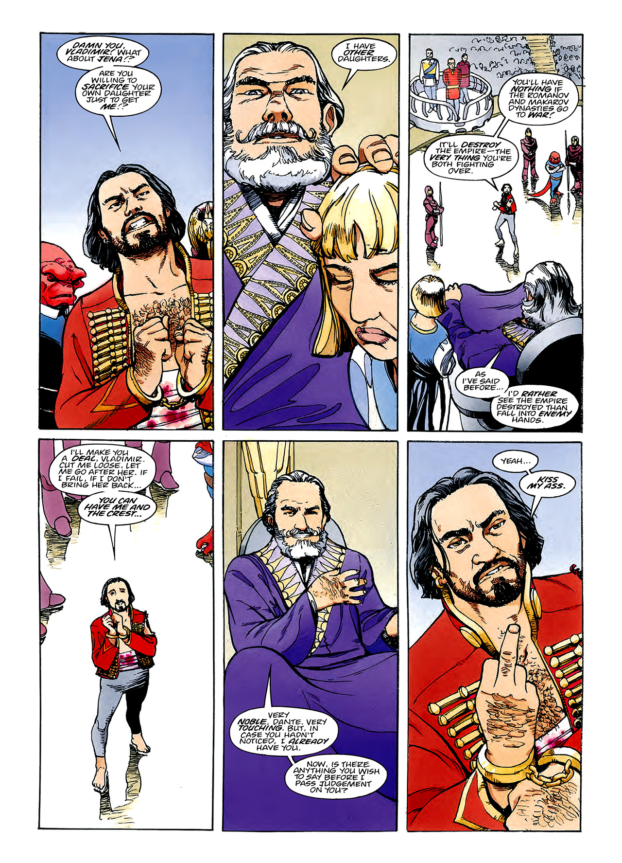 Read online Nikolai Dante comic -  Issue # TPB 3 - 88