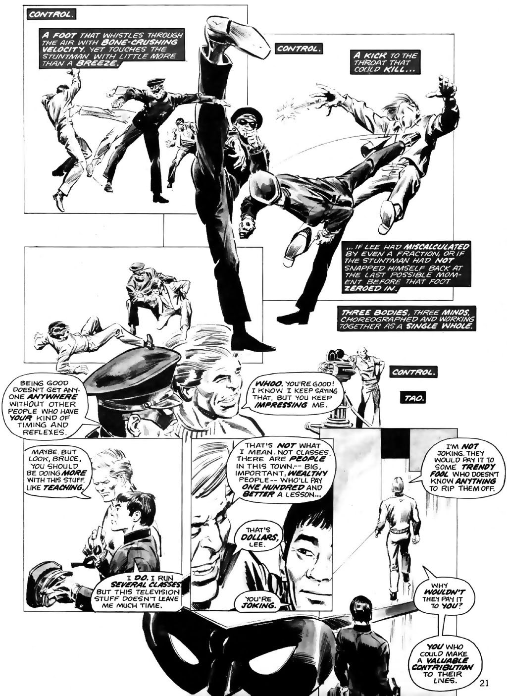 Read online The Deadly Hands of Kung Fu comic -  Issue #28 - 21