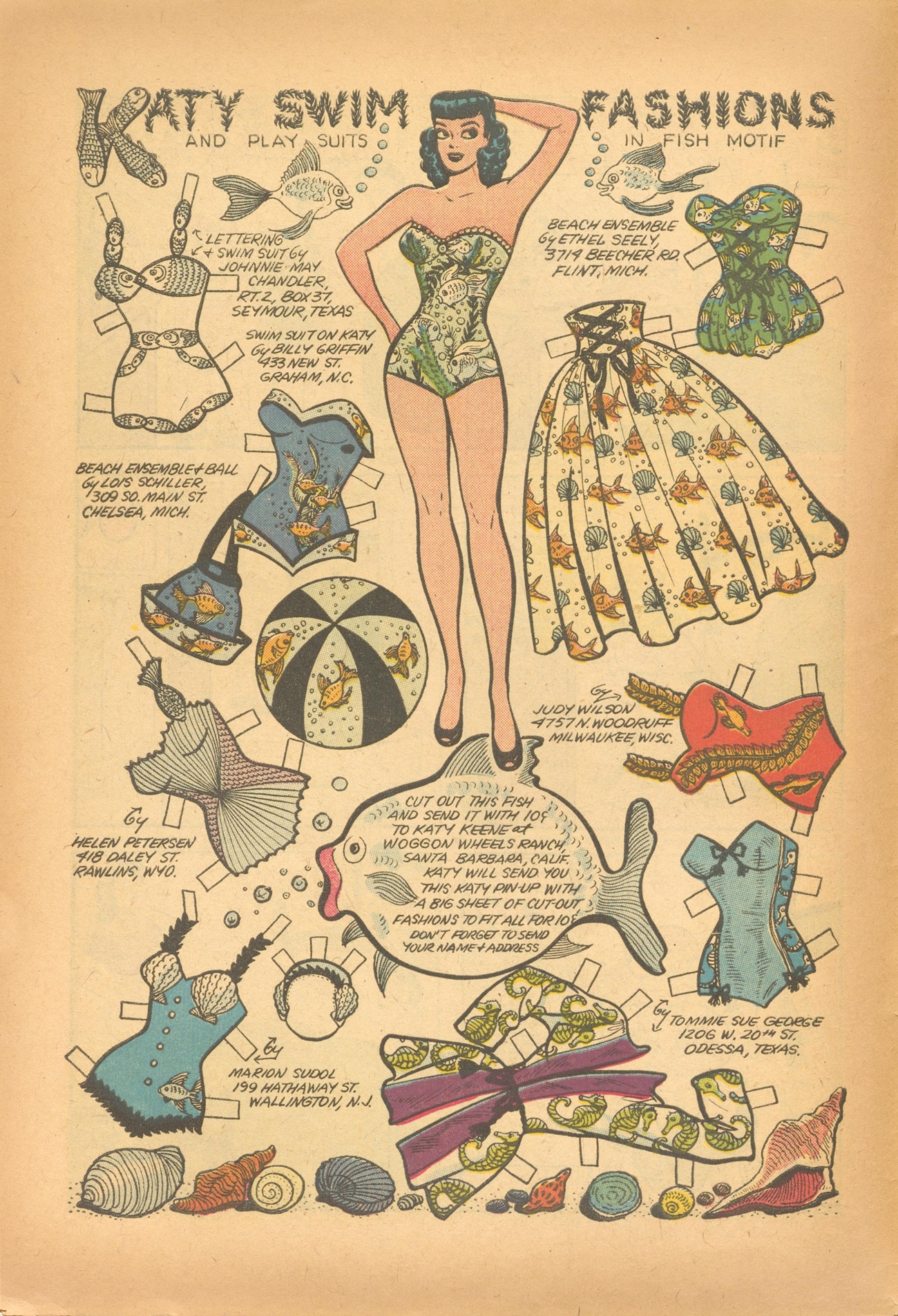 Read online Katy Keene (1949) comic -  Issue #30 - 6