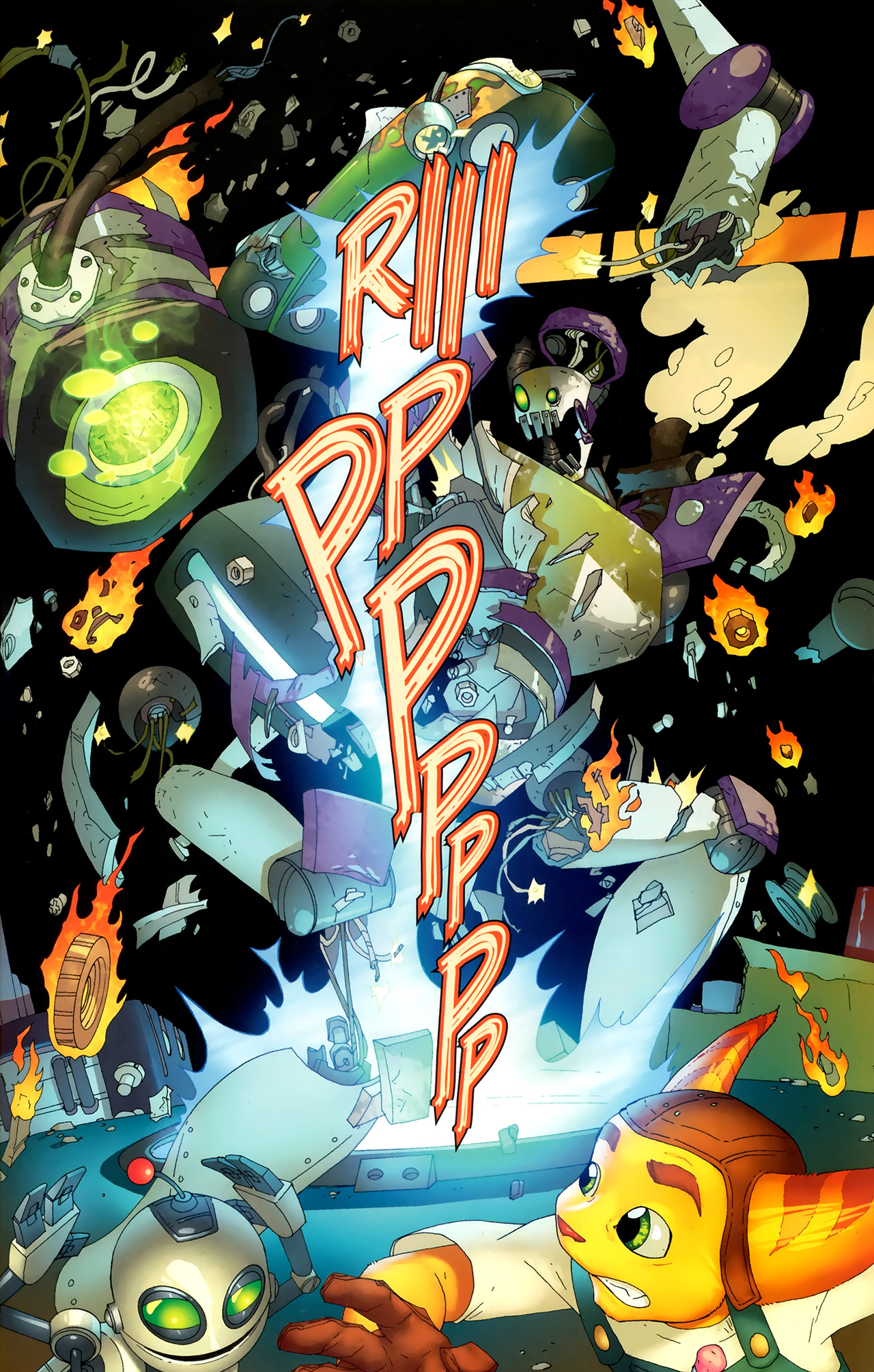 Read online Ratchet & Clank comic - Issue #1