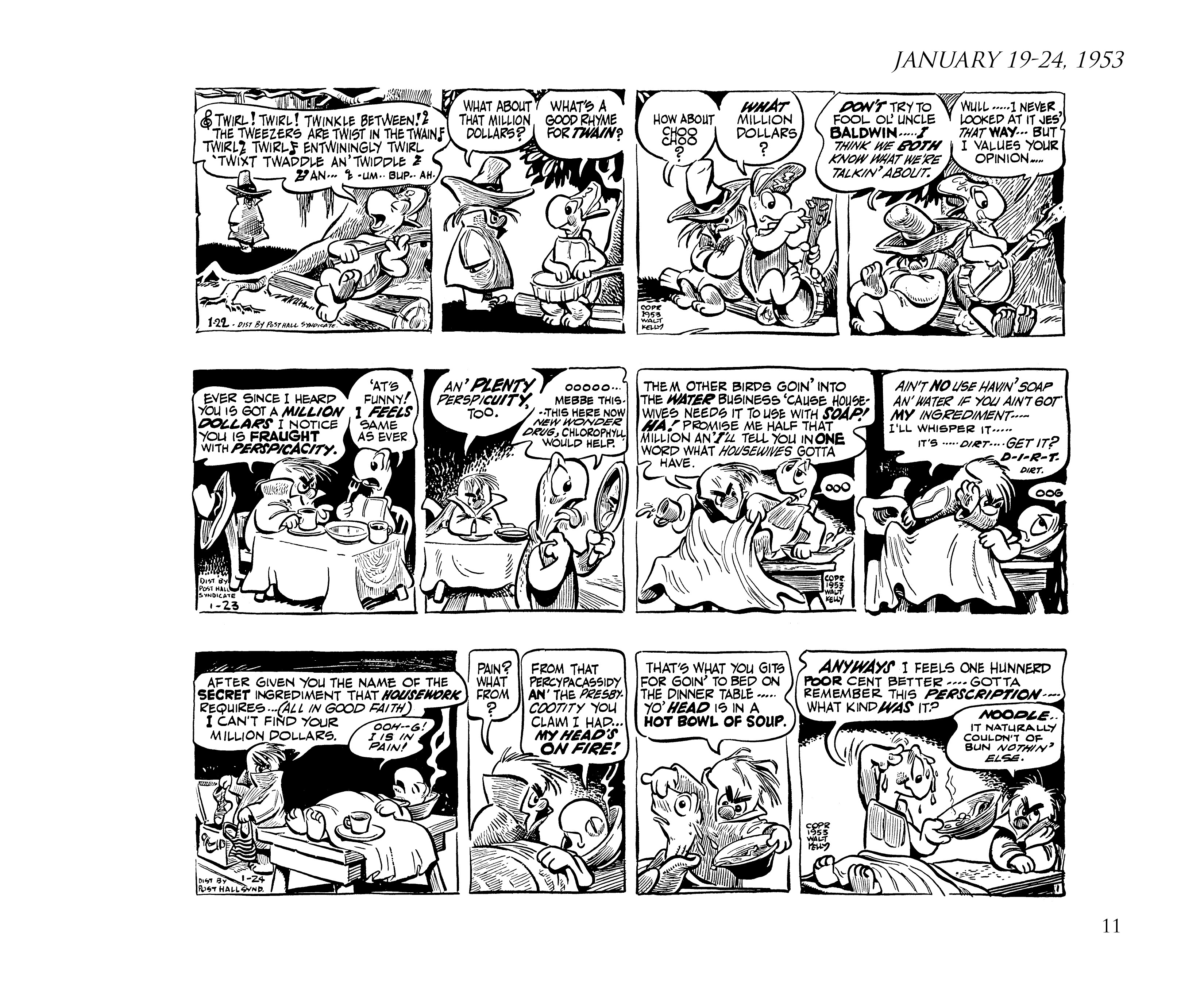 Read online Pogo by Walt Kelly: The Complete Syndicated Comic Strips comic -  Issue # TPB 3 (Part 1) - 23