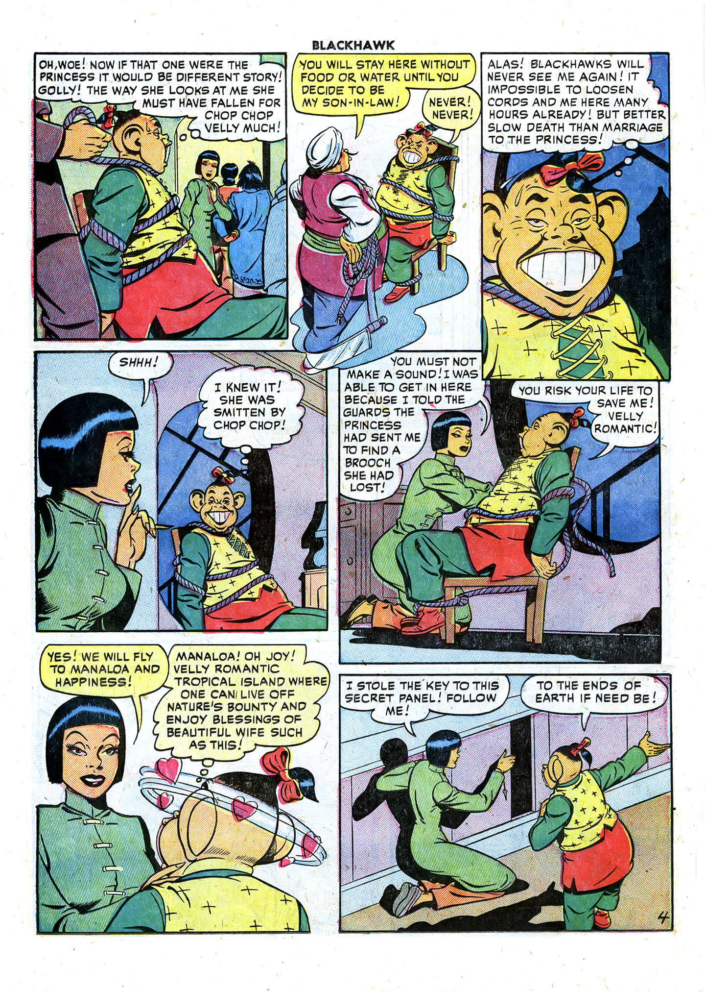 Read online Blackhawk (1957) comic -  Issue #36 - 38