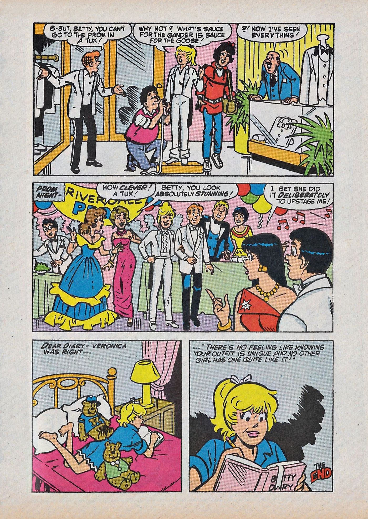 Read online Betty and Veronica Digest Magazine comic -  Issue #56 - 97