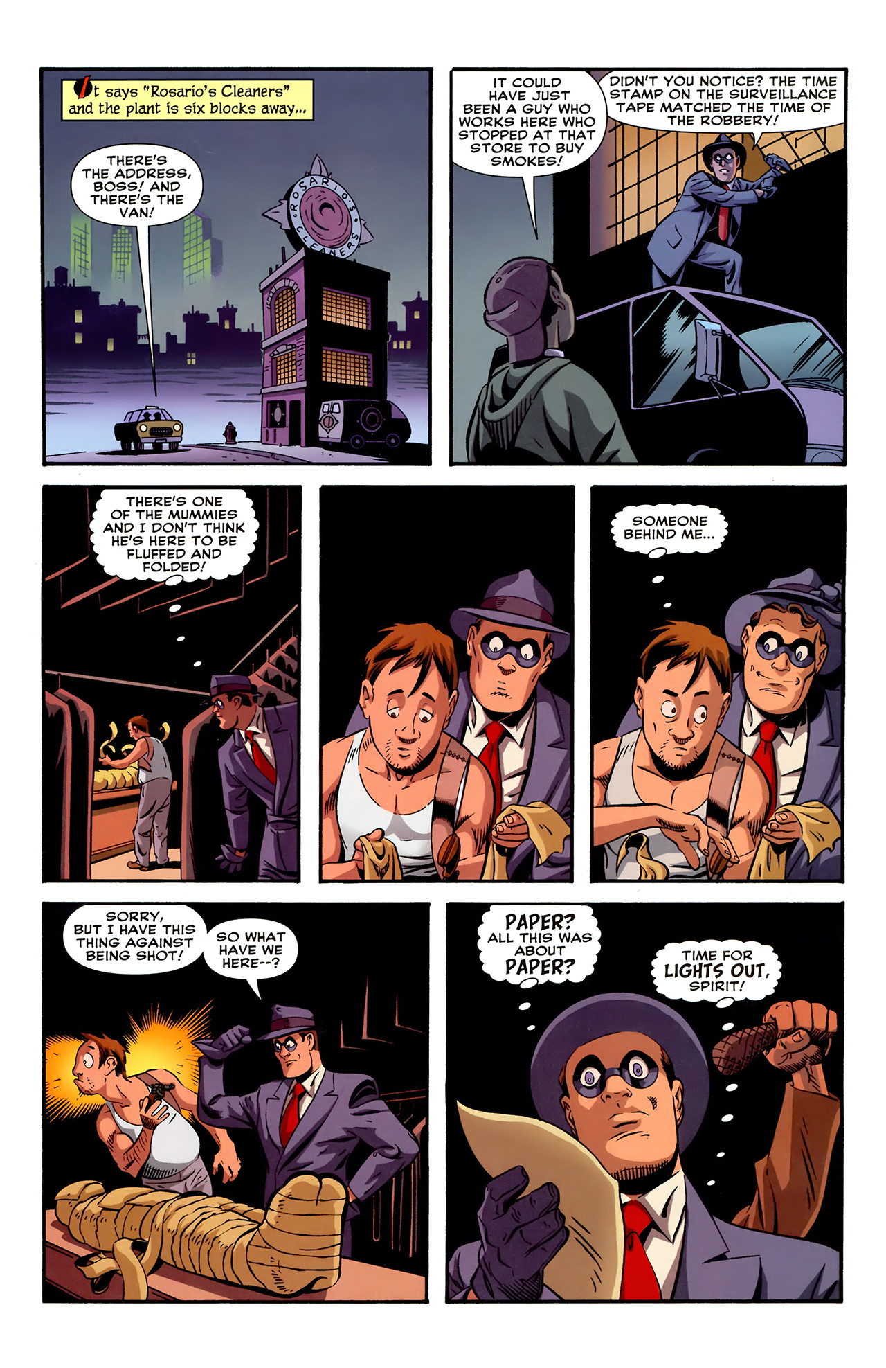 Read online The Spirit (2007) comic -  Issue #18 - 19