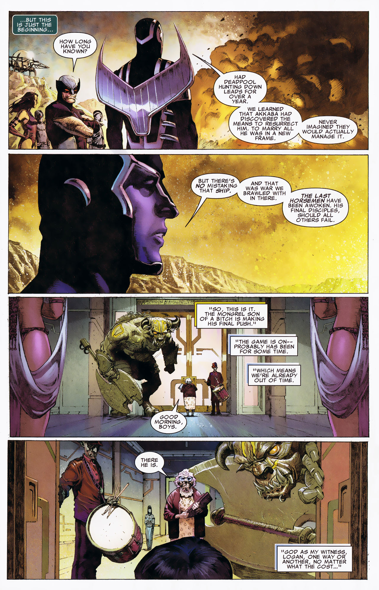 Read online Uncanny X-Force: The Apocalypse Solution comic -  Issue # Full - 26