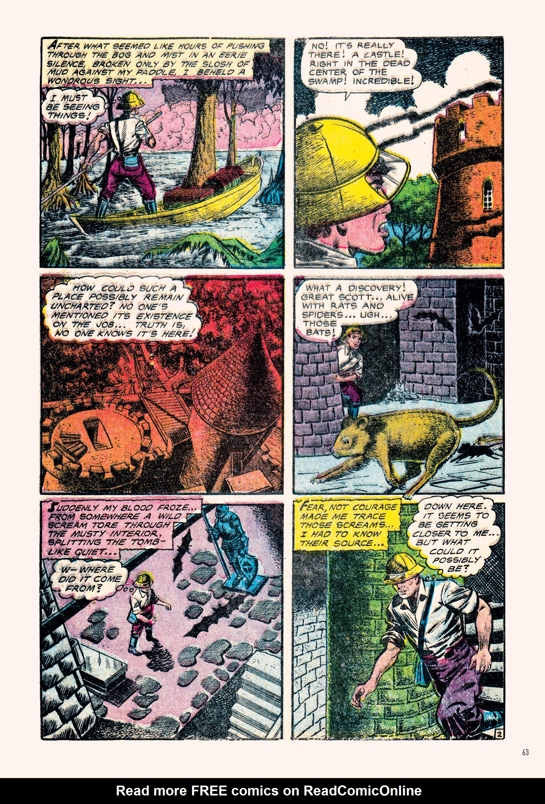 Read online Classic Monsters of Pre-Code Horror Comics: Swamp Monsters comic -  Issue # TPB - 63