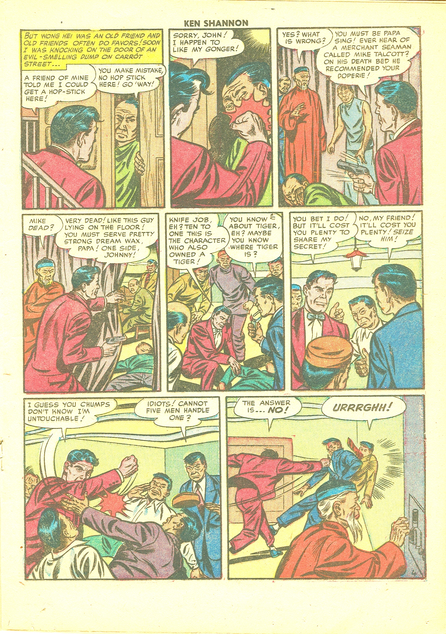 Read online Ken Shannon comic -  Issue #8 - 21