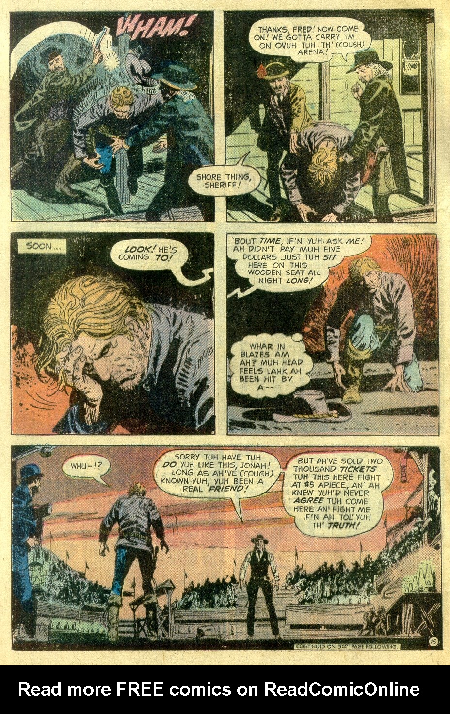 Read online Weird Western Tales (1972) comic -  Issue #31 - 21