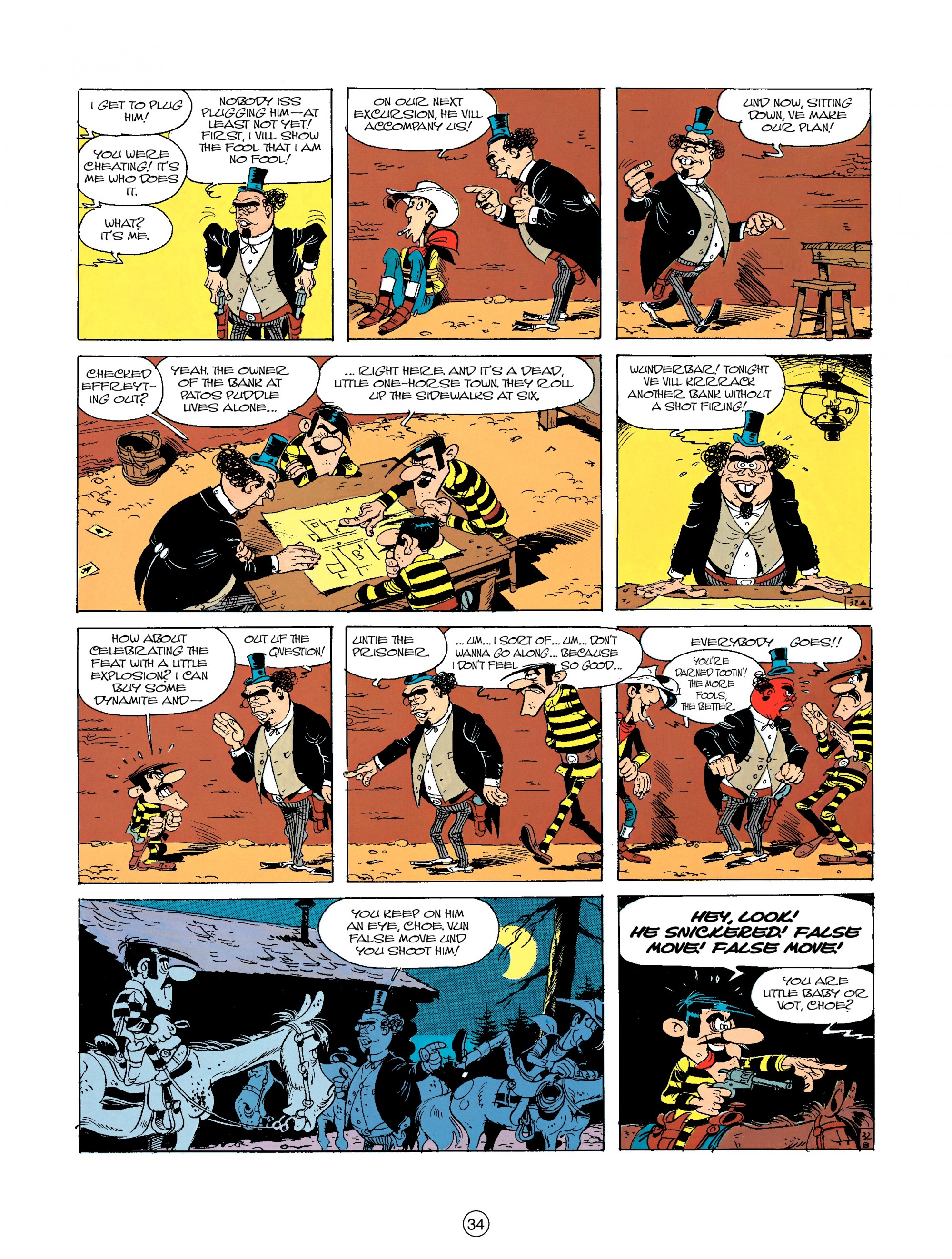 Read online A Lucky Luke Adventure comic -  Issue #23 - 34