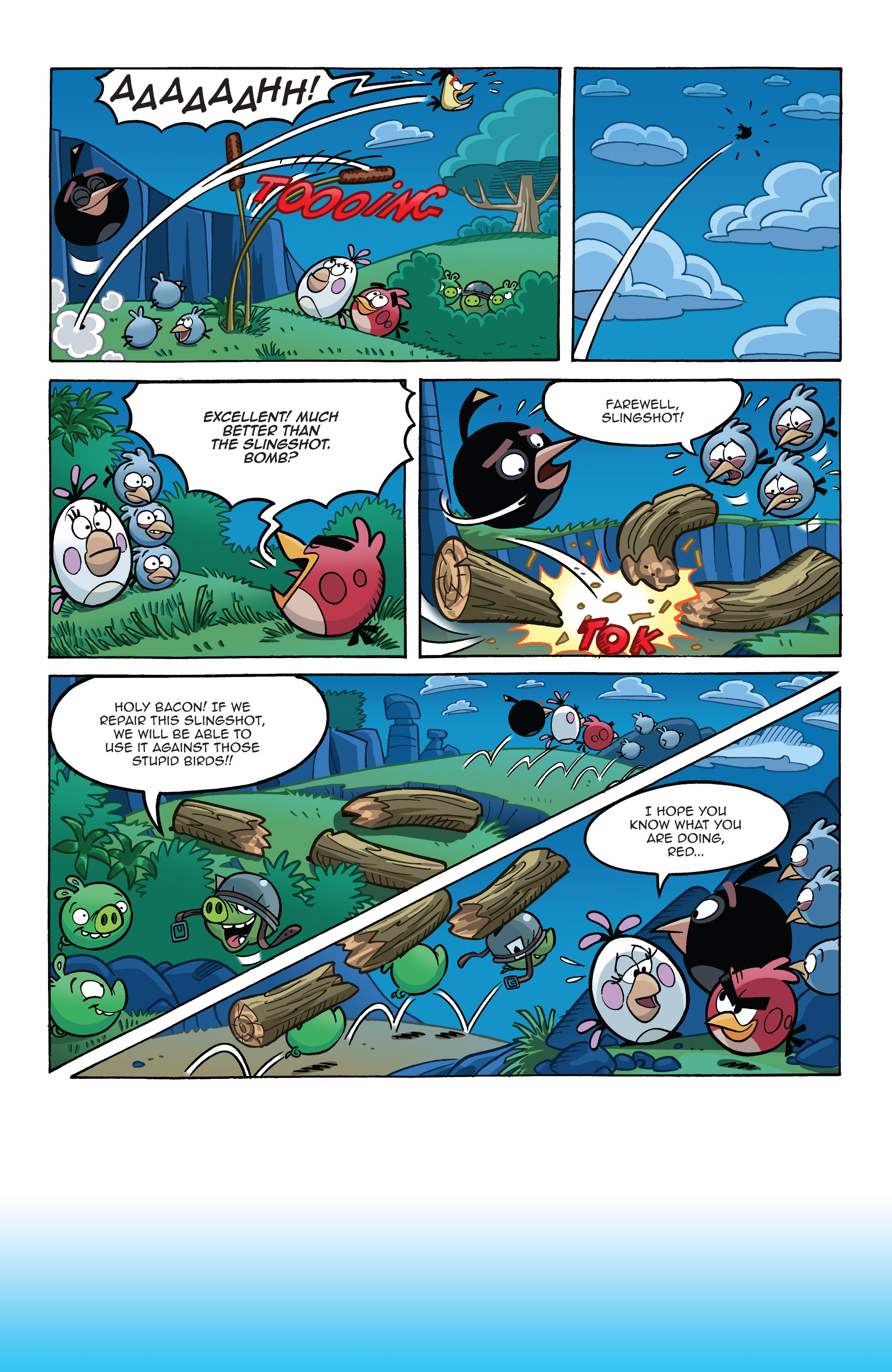 Read online Angry Birds Comics (2014) comic -  Issue #8 - 12