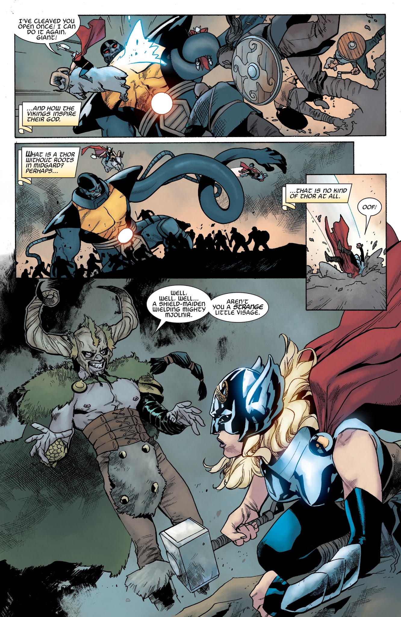 Read online Generations: The Unworthy Thor & The Mighty Thor comic -  Issue # Full - 19