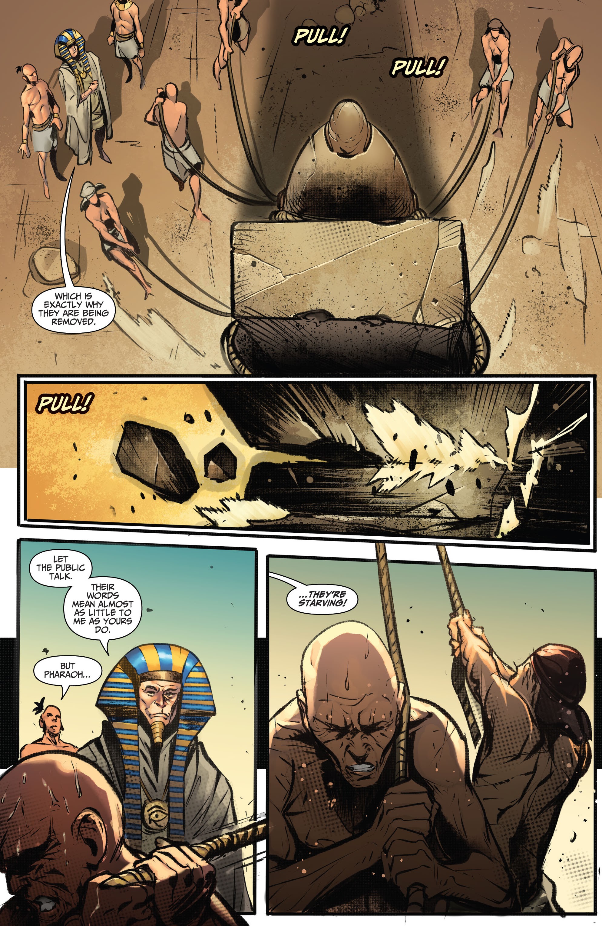 Read online Myths & Legends Quarterly: Blood Pharaoh comic -  Issue # Full - 41