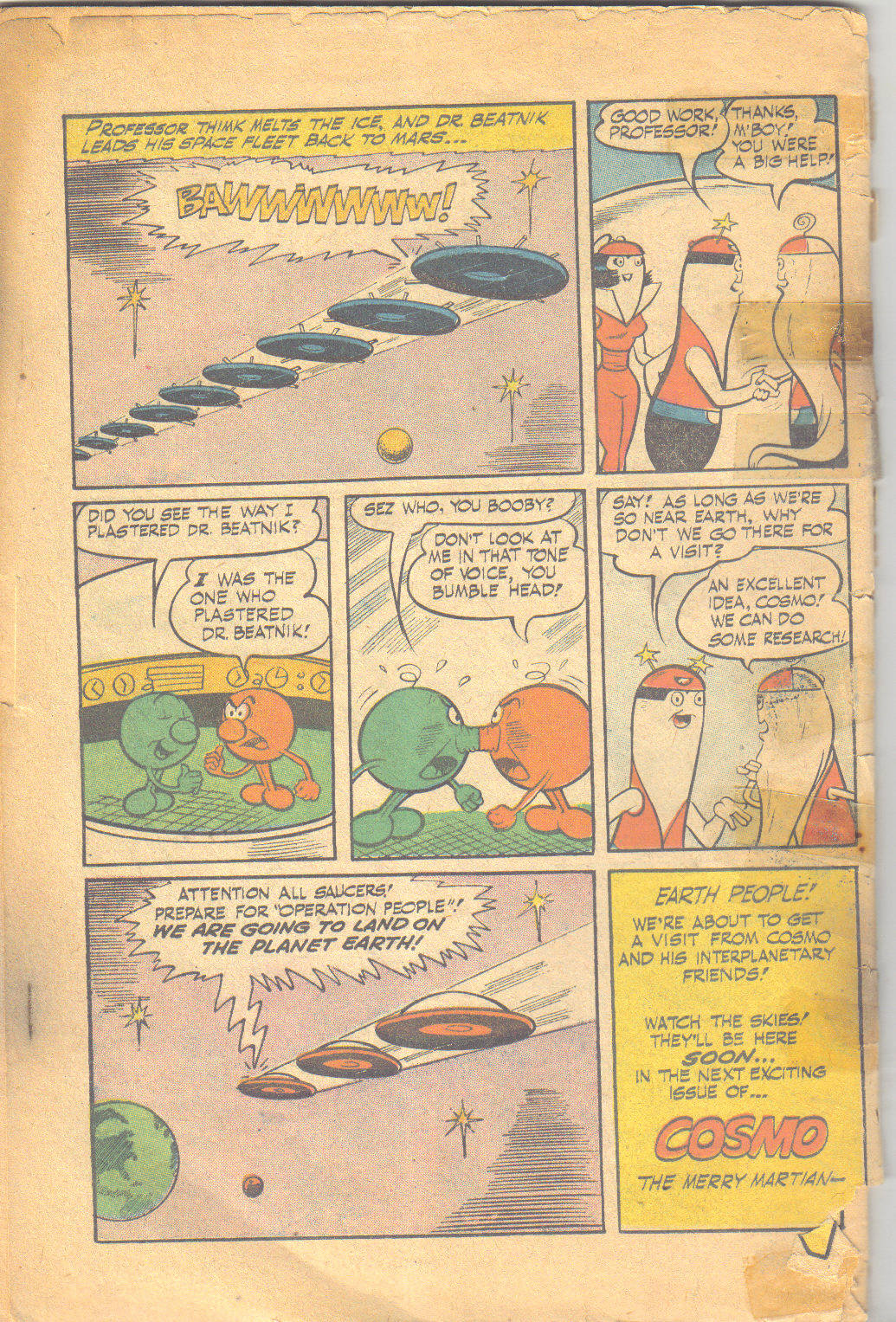 Read online Cosmo the Merry Martian comic -  Issue #6 - 34