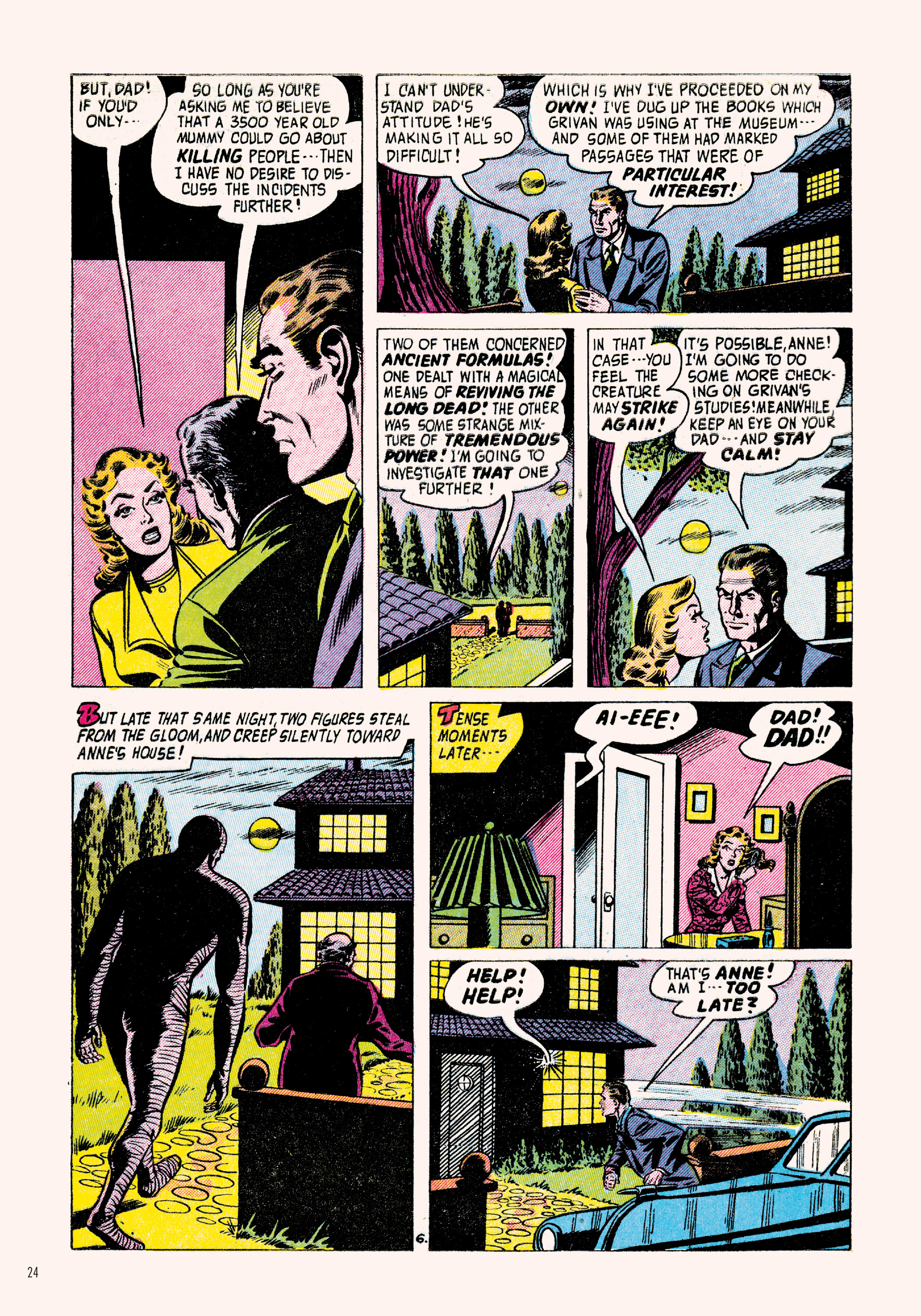 Read online Classic Monsters of Pre-Code Horror Comics: Mummies comic -  Issue # TPB - 24