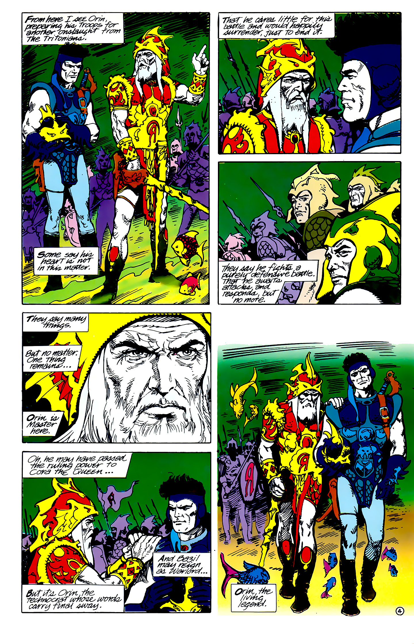 Read online Atlantis Chronicles comic -  Issue #4 - 4