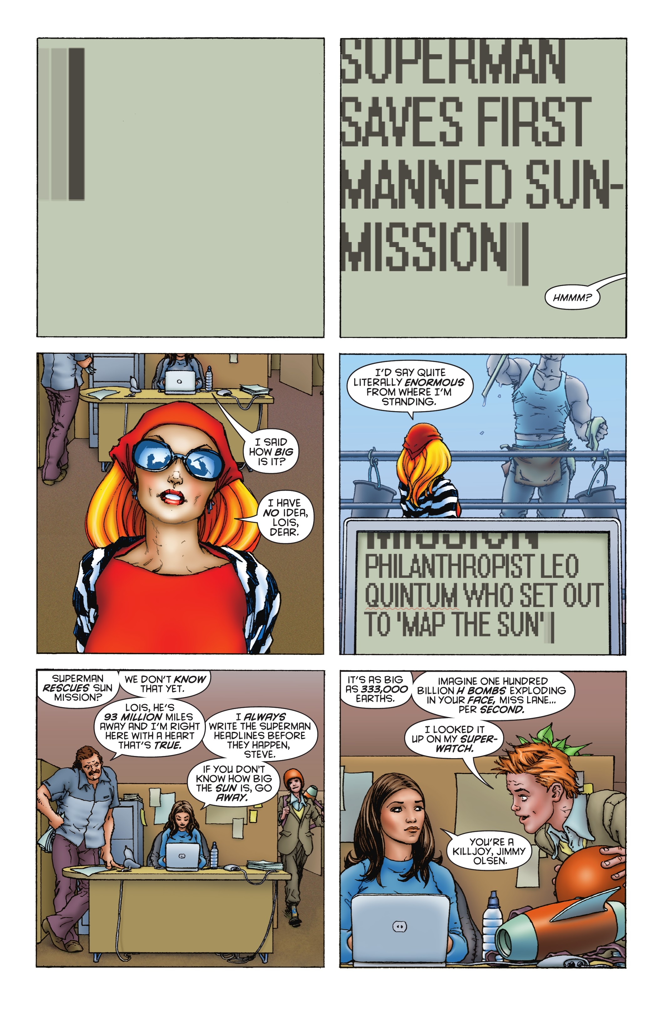 Read online All Star Superman comic -  Issue # (2006) _The Deluxe Edition (Part 1) - 14